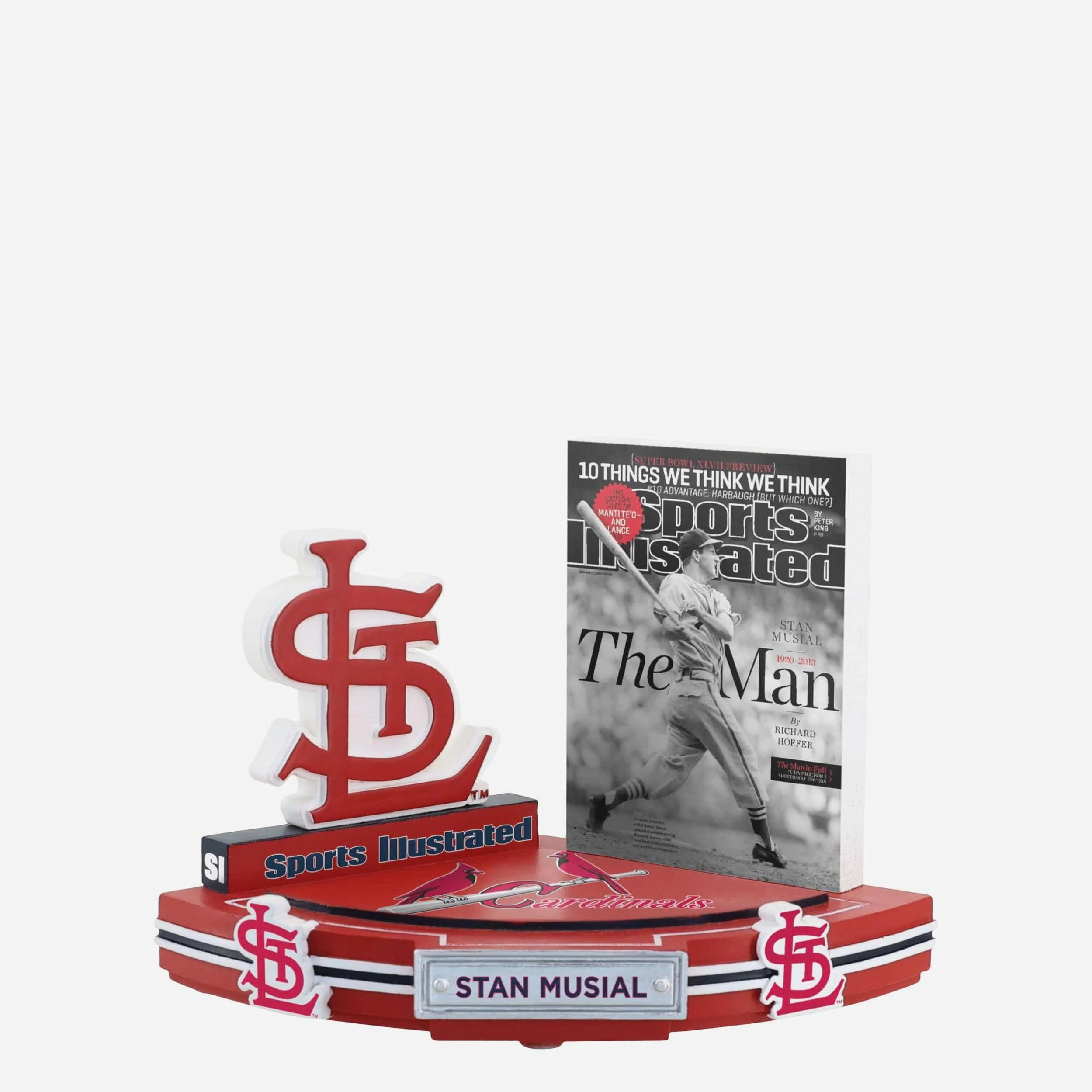 Stan Musial St Louis Cardinals The Man Sports Illustrated Cover Bobblehead - Image 4