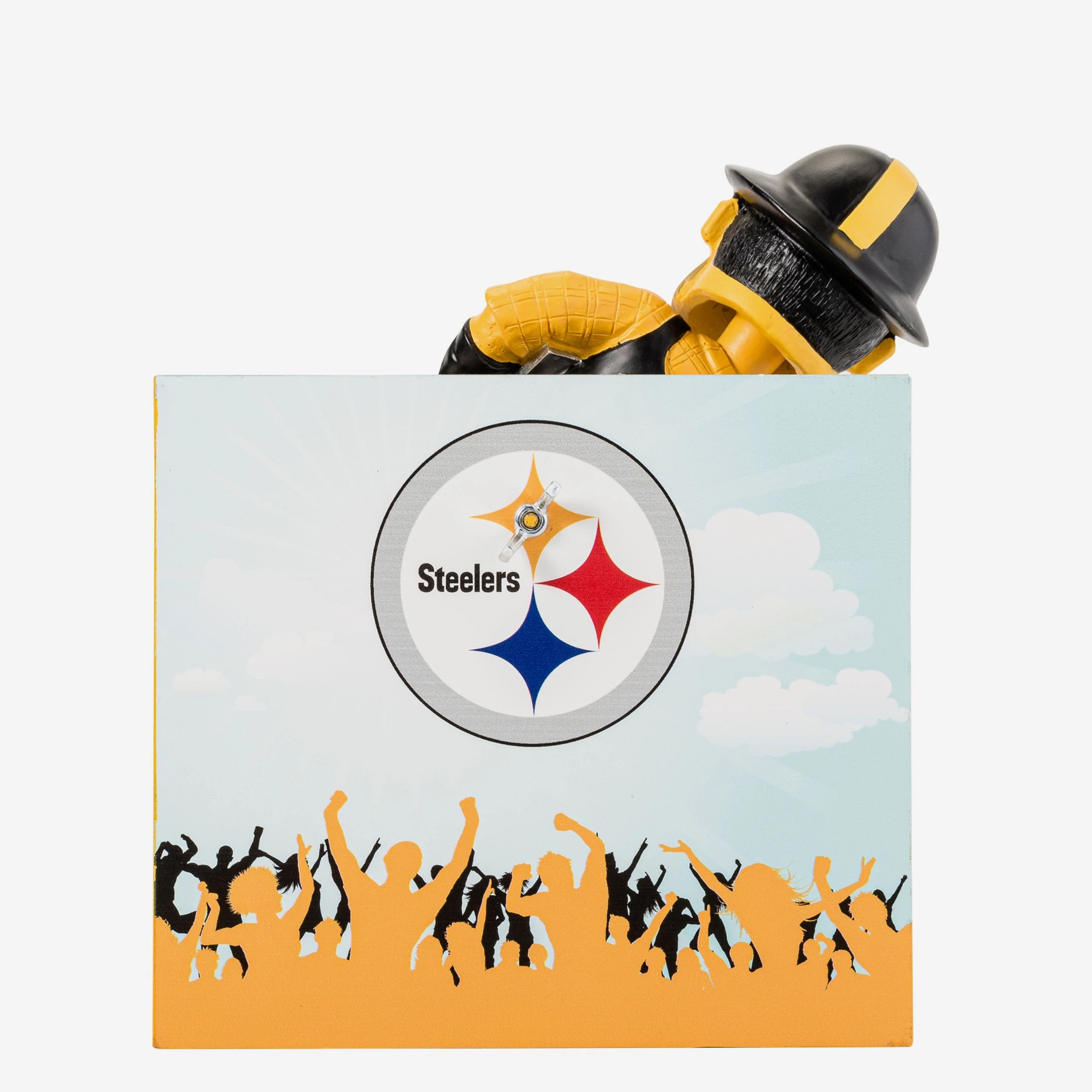 Steely McBeam Pittsburgh Steelers Thanksgiving Mascot Bobblehead - Image 5