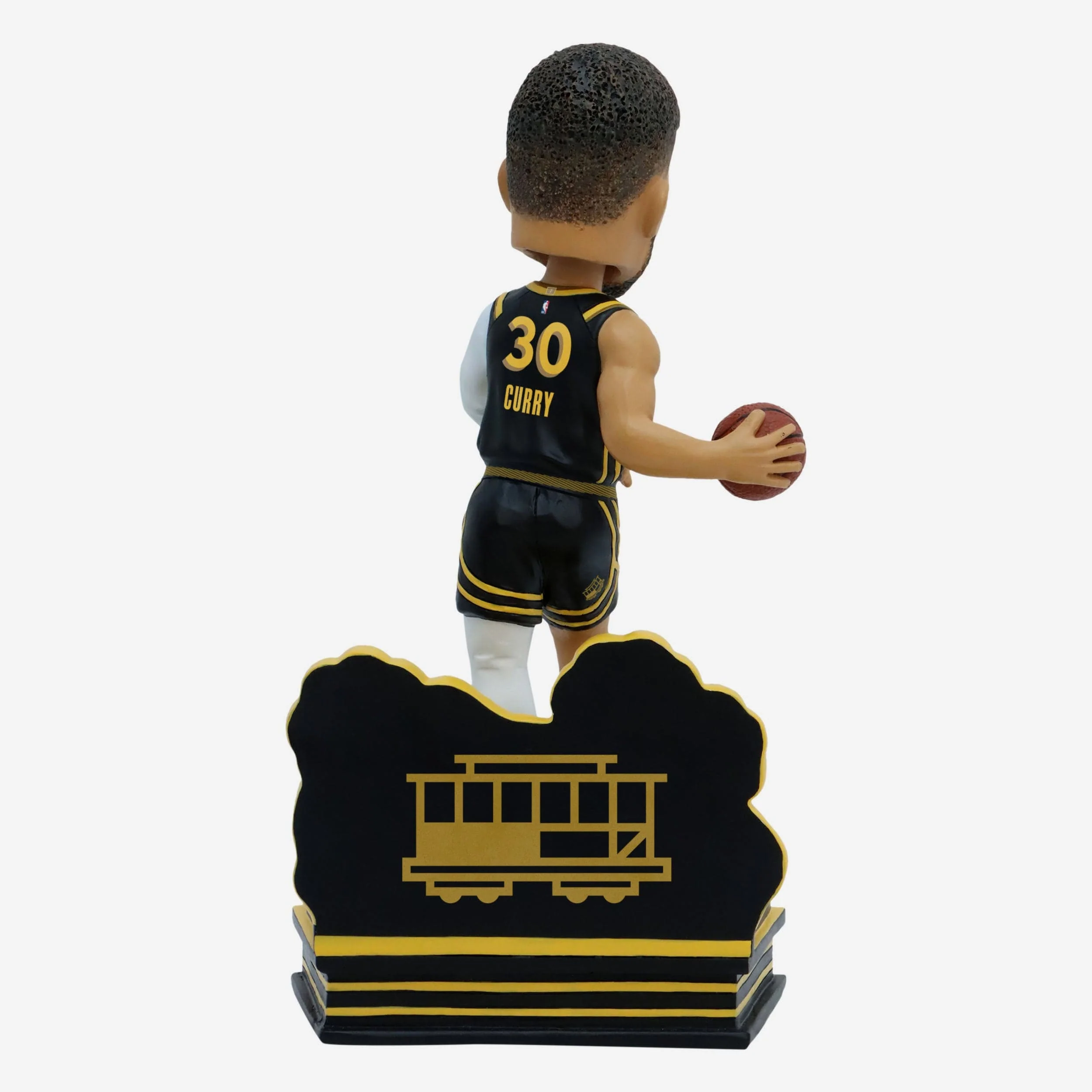 Steph Curry Golden State Warriors 2024 City Jersey Bobblehead - Image 5