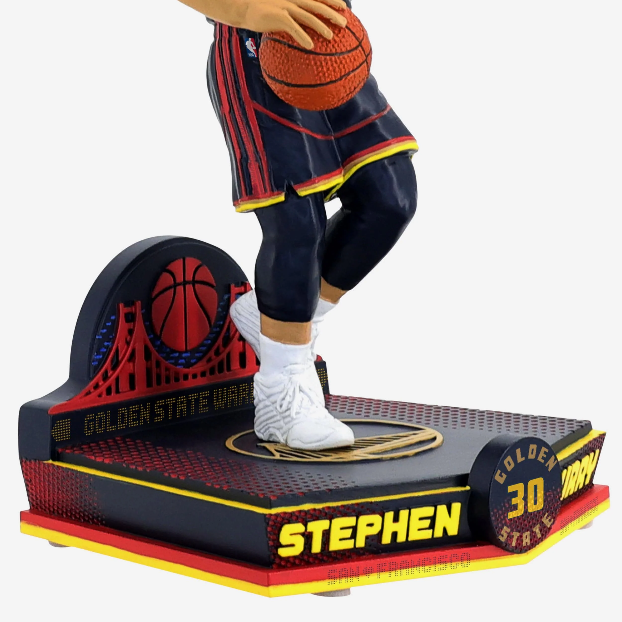 Steph Curry Golden State Warriors 2025 City Jersey Bobblehead - Image 3