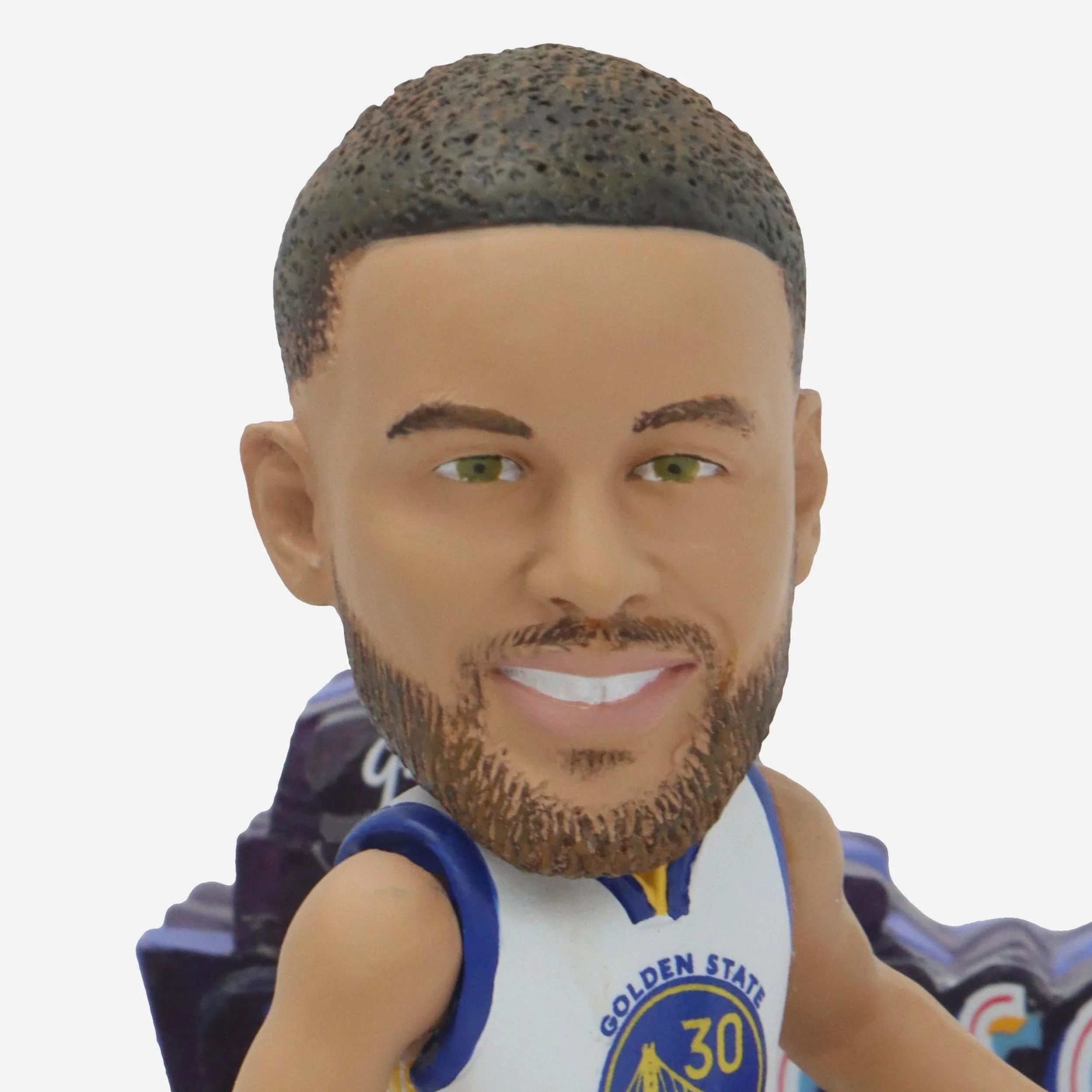 Steph Curry Golden State Warriors 2025 NBA All-Star Light Up Bridge Mini Bobblehead Scene - Image 2