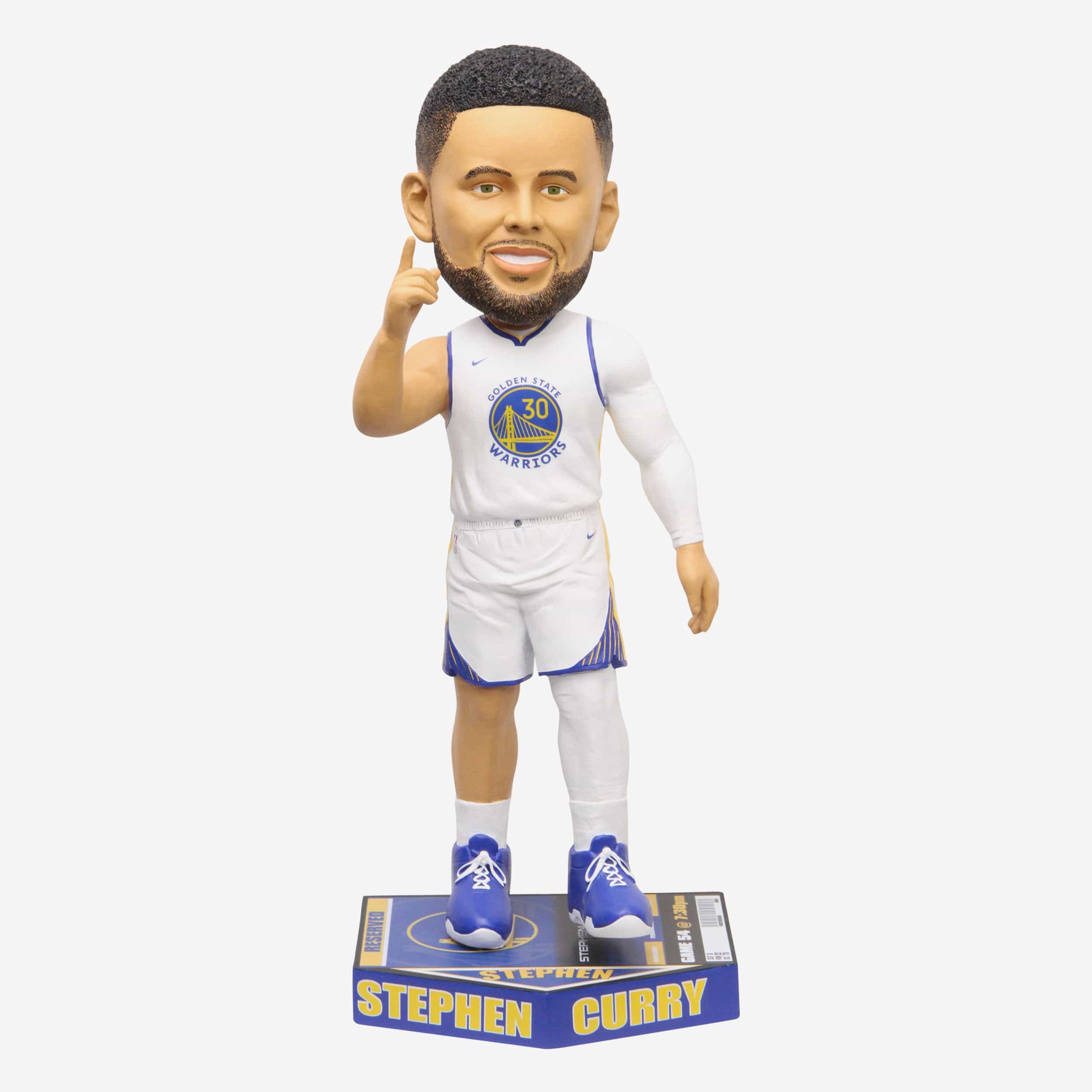 Steph Curry Golden State Warriors Big Ticket 18 in Bobblehead