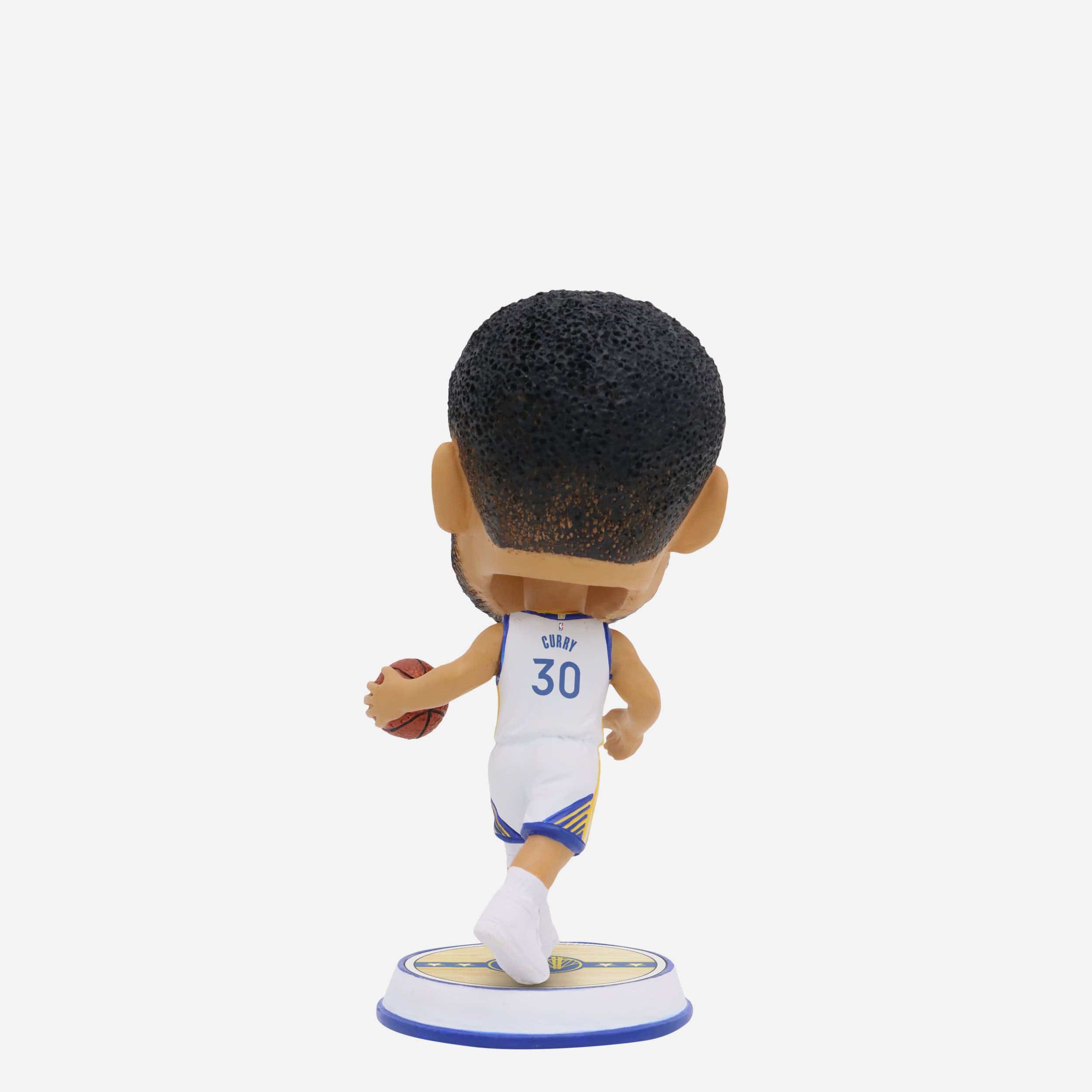 Steph Curry Golden State Warriors Court Stripe Mini Bighead Bobblehead - Image 5