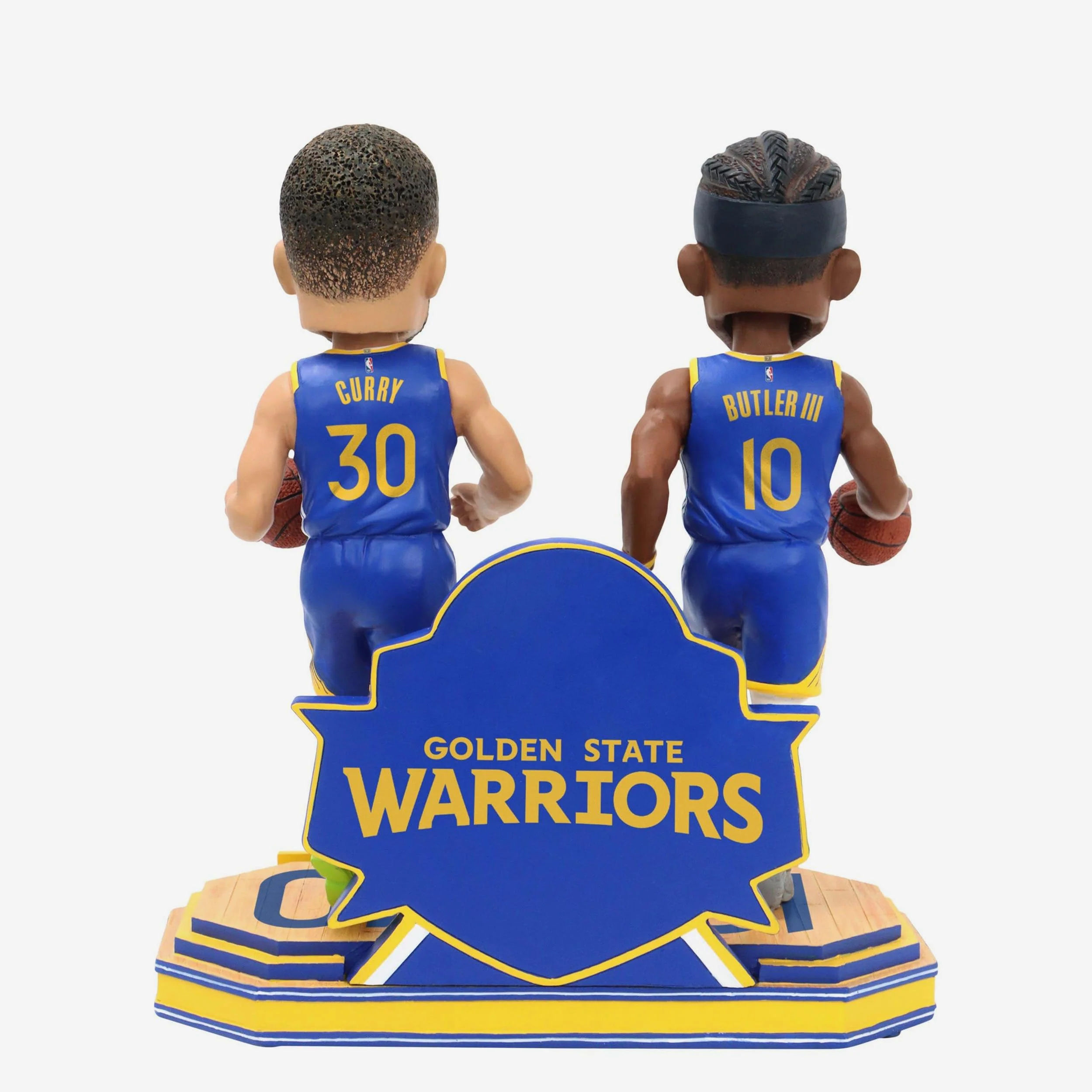 Steph Curry & Jimmy Butler Golden State Warriors Bobblemate Dual Bobblehead - Image 6