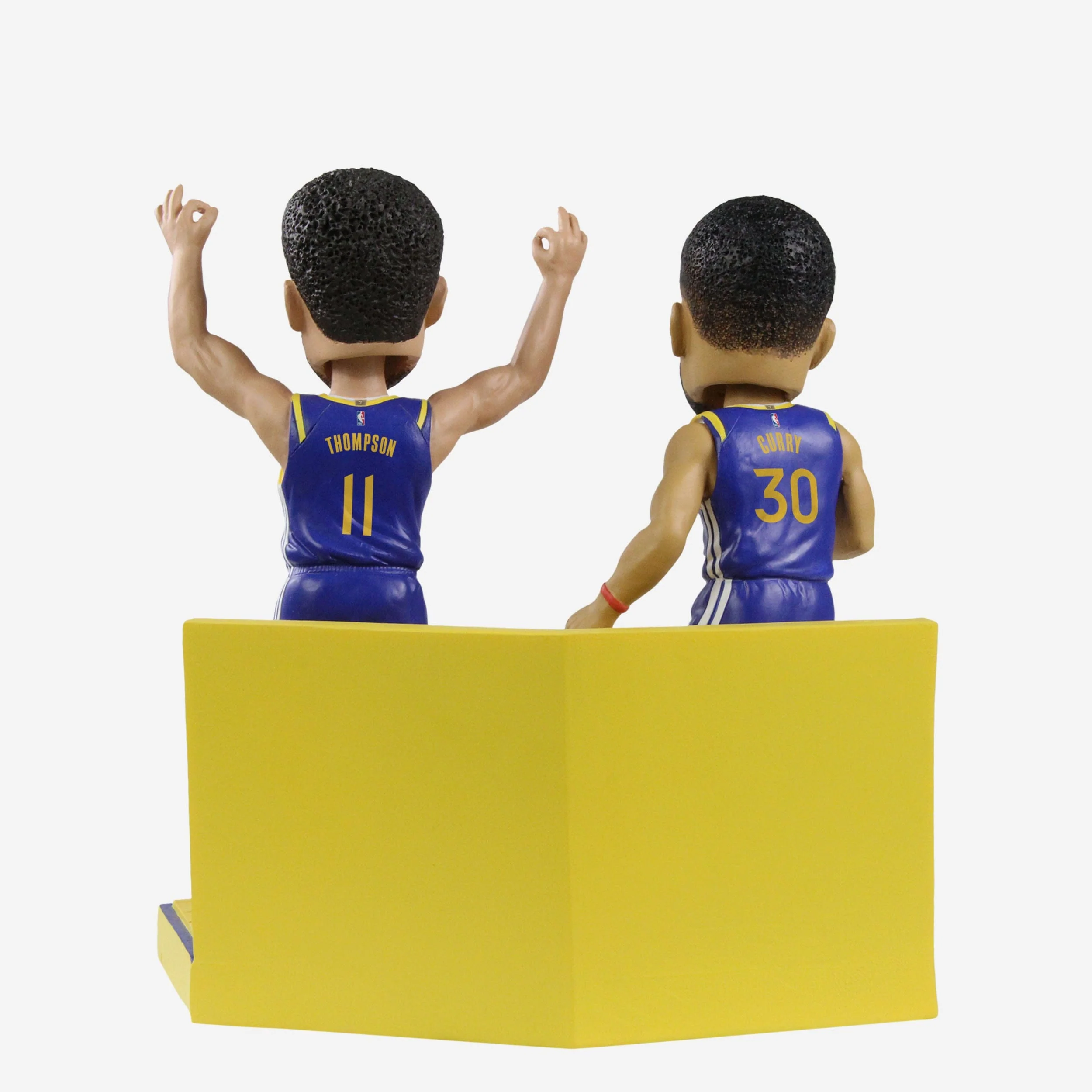 Steph Curry & Klay Thompson Golden State Warriors Bobblemate Dual Bobblehead - Image 6