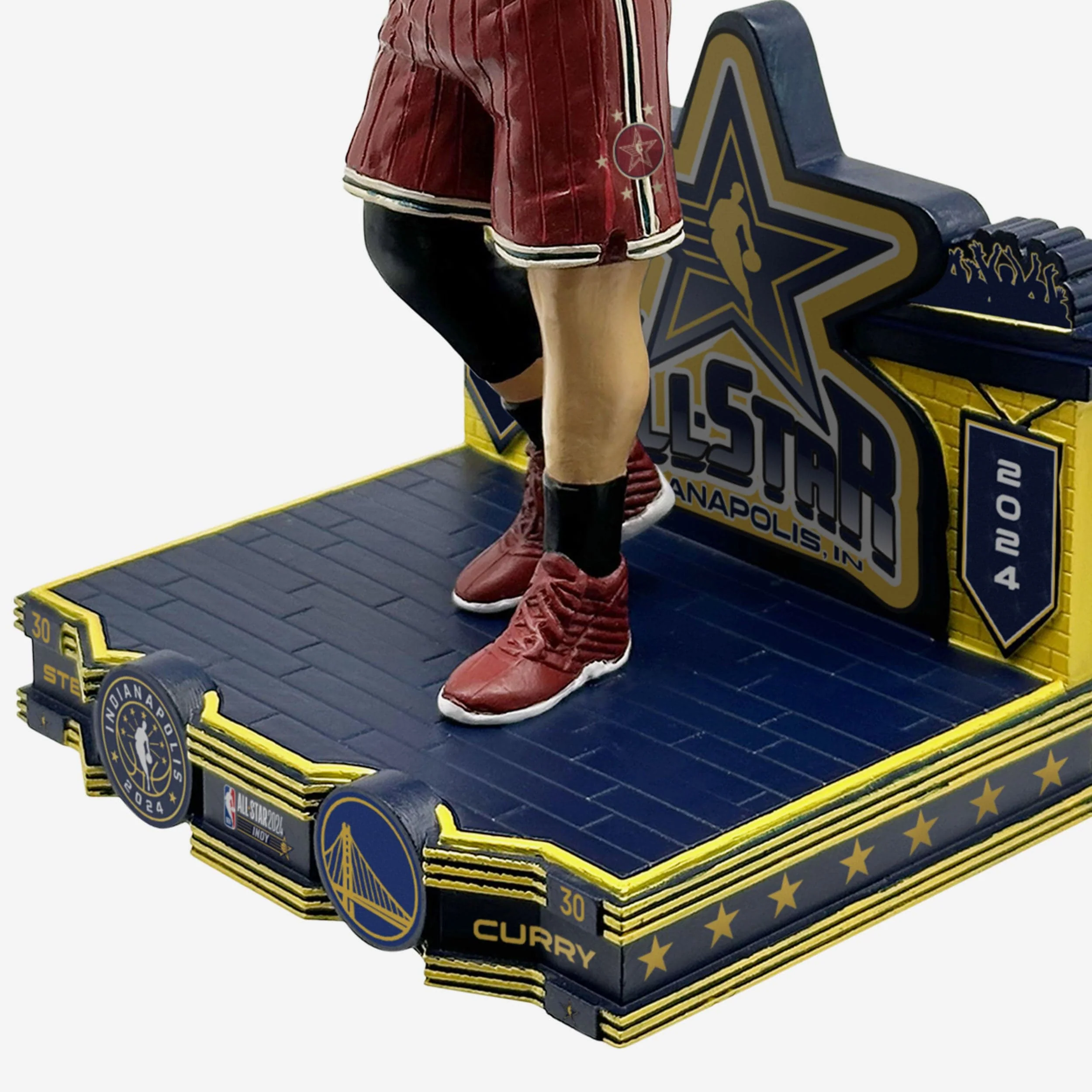 Stephen Curry Golden State Warriors 2024 NBA All-Star Bobblehead - Image 3