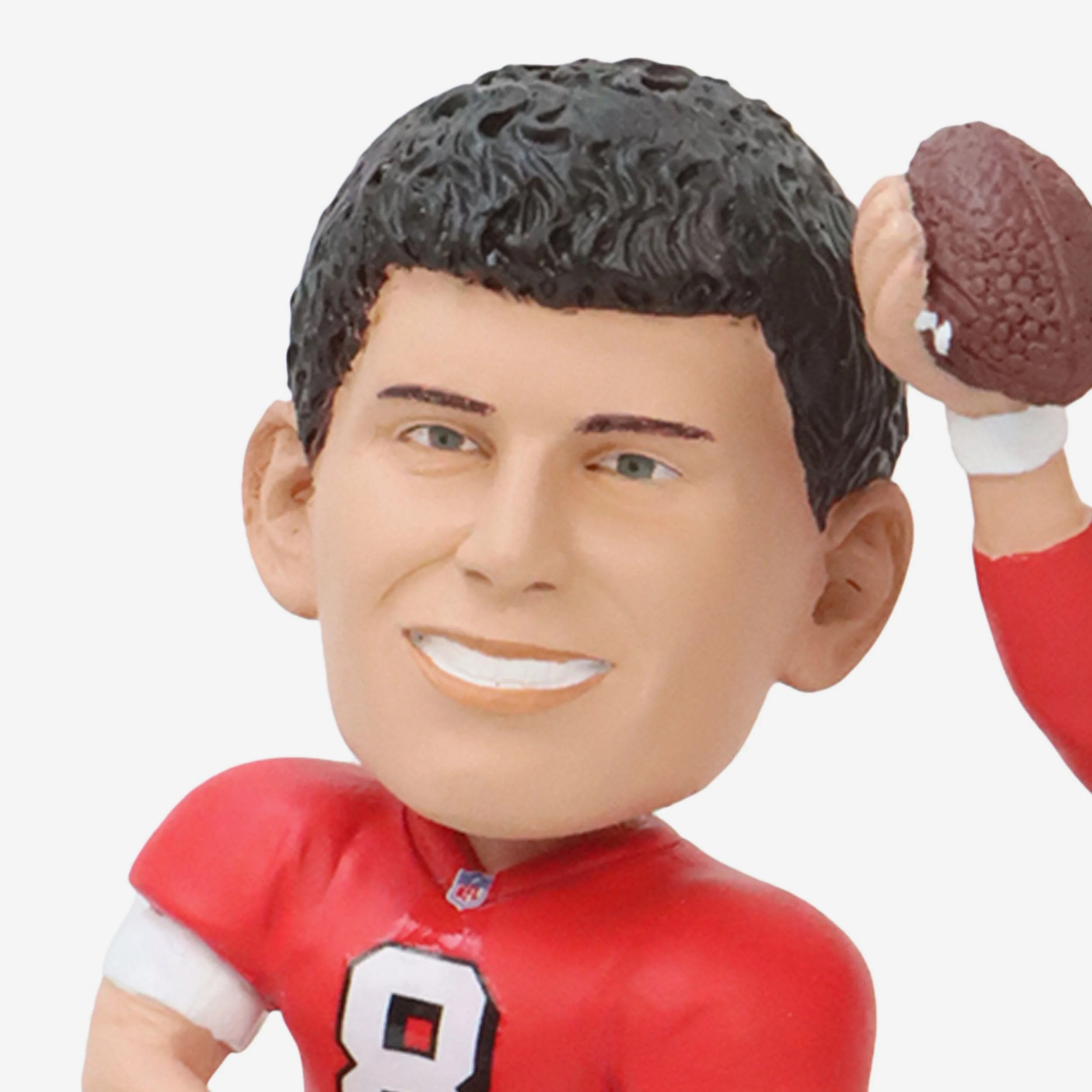 Steve Young & Brock Purdy San Francisco 49ers Then and Now Bobblehead - Image 2