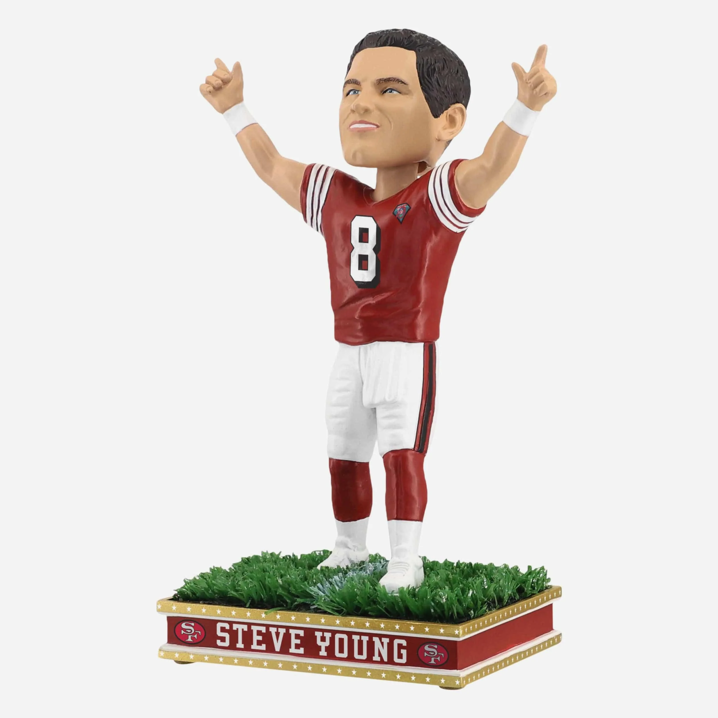 Steve Young San Francisco 49ers Field Star Bobblehead - Image 4