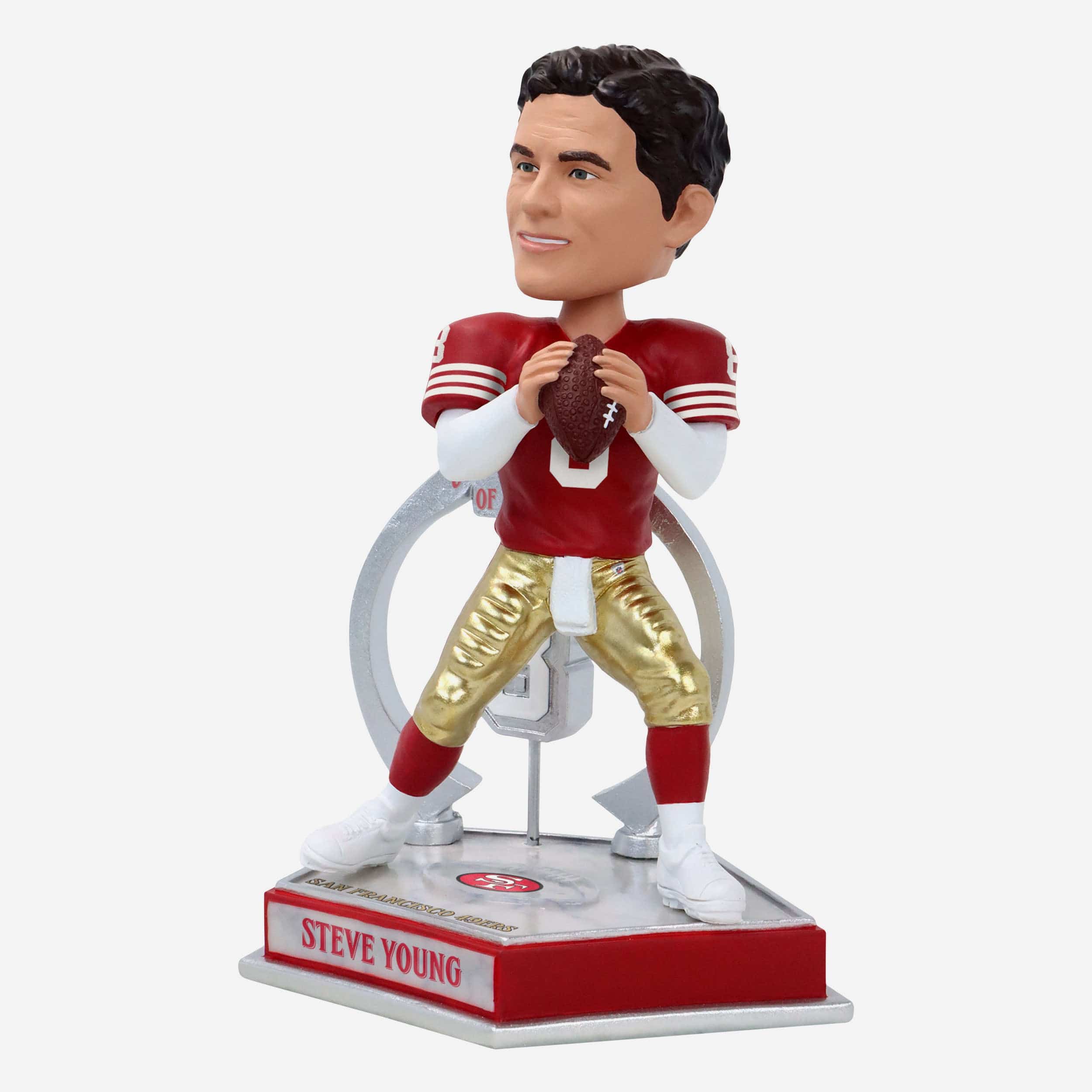 Steve Young San Francisco 49ers Legendary Number 8 Bobblehead - Image 4