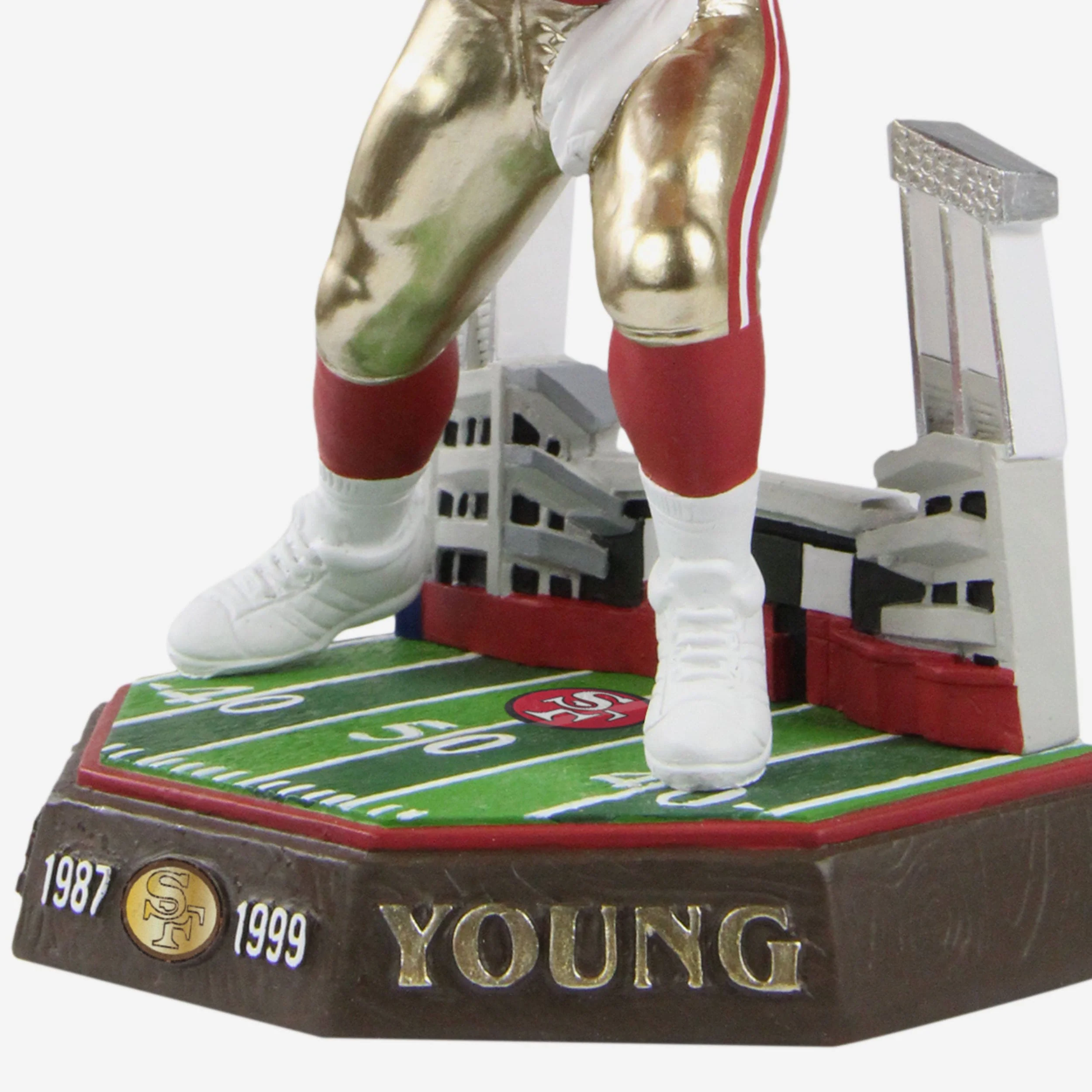 Steve Young San Francisco 49ers Retired Pro Gate Series Bobblehead - Image 3
