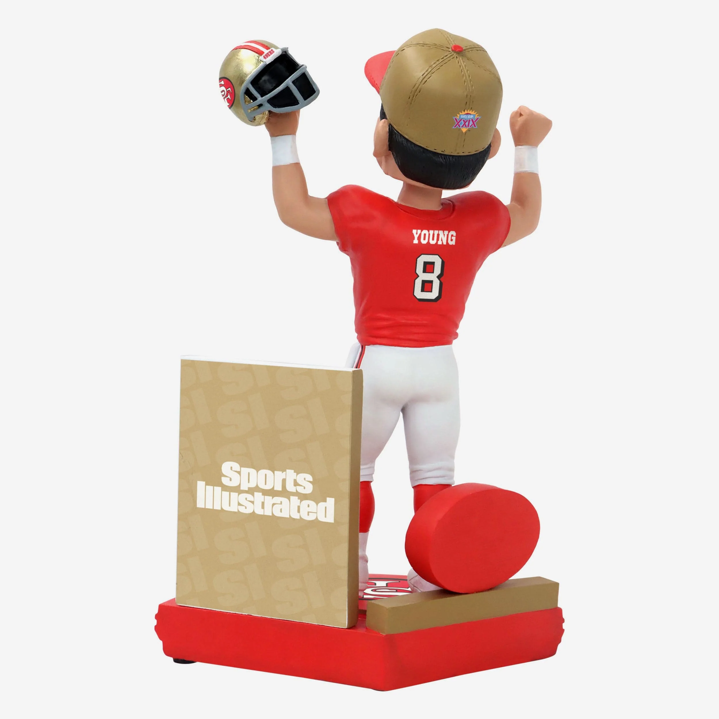 Steve Young San Francisco 49ers Victory Sports Illustrated Cover Bobblehead - Image 6