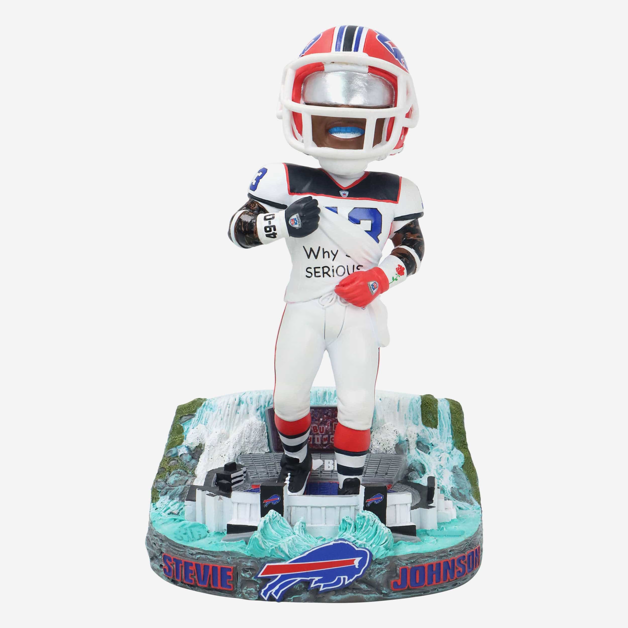 Stevie Johnson Buffalo Bills Why So Serious Bobblehead