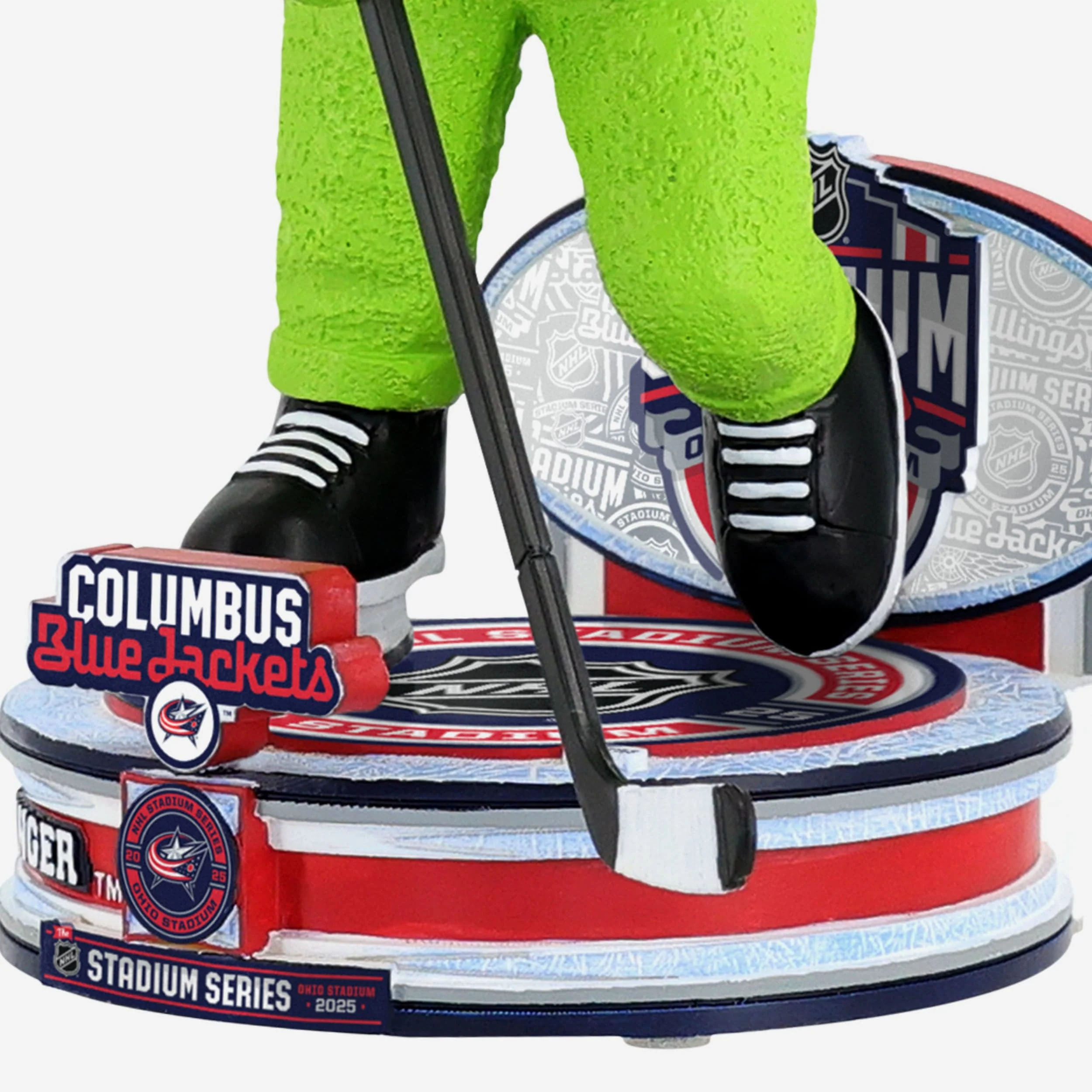 Stinger Columbus Blue Jackets 2025 Stadium Series Mascot Bobblehead - Image 3