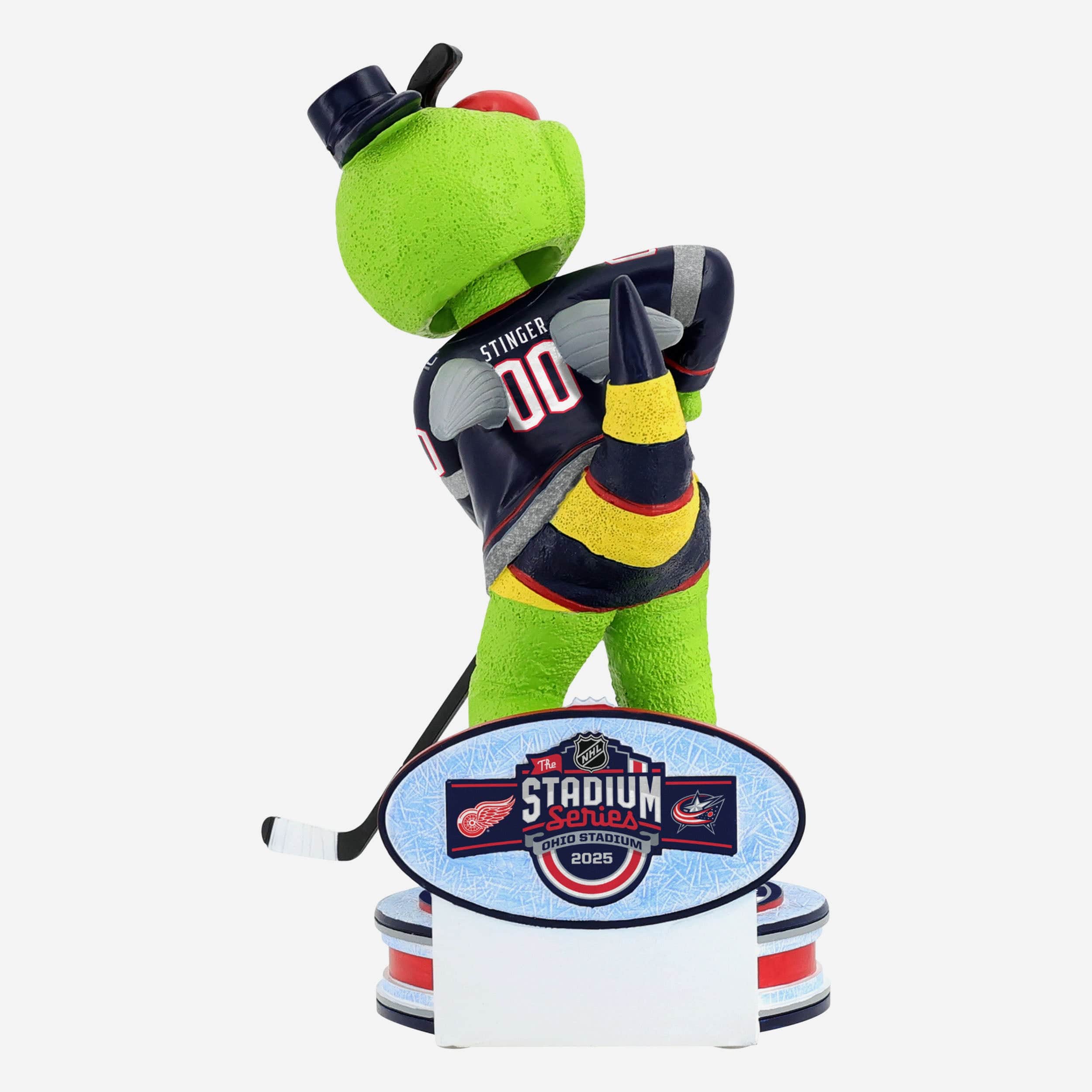 Stinger Columbus Blue Jackets 2025 Stadium Series Mascot Bobblehead - Image 5