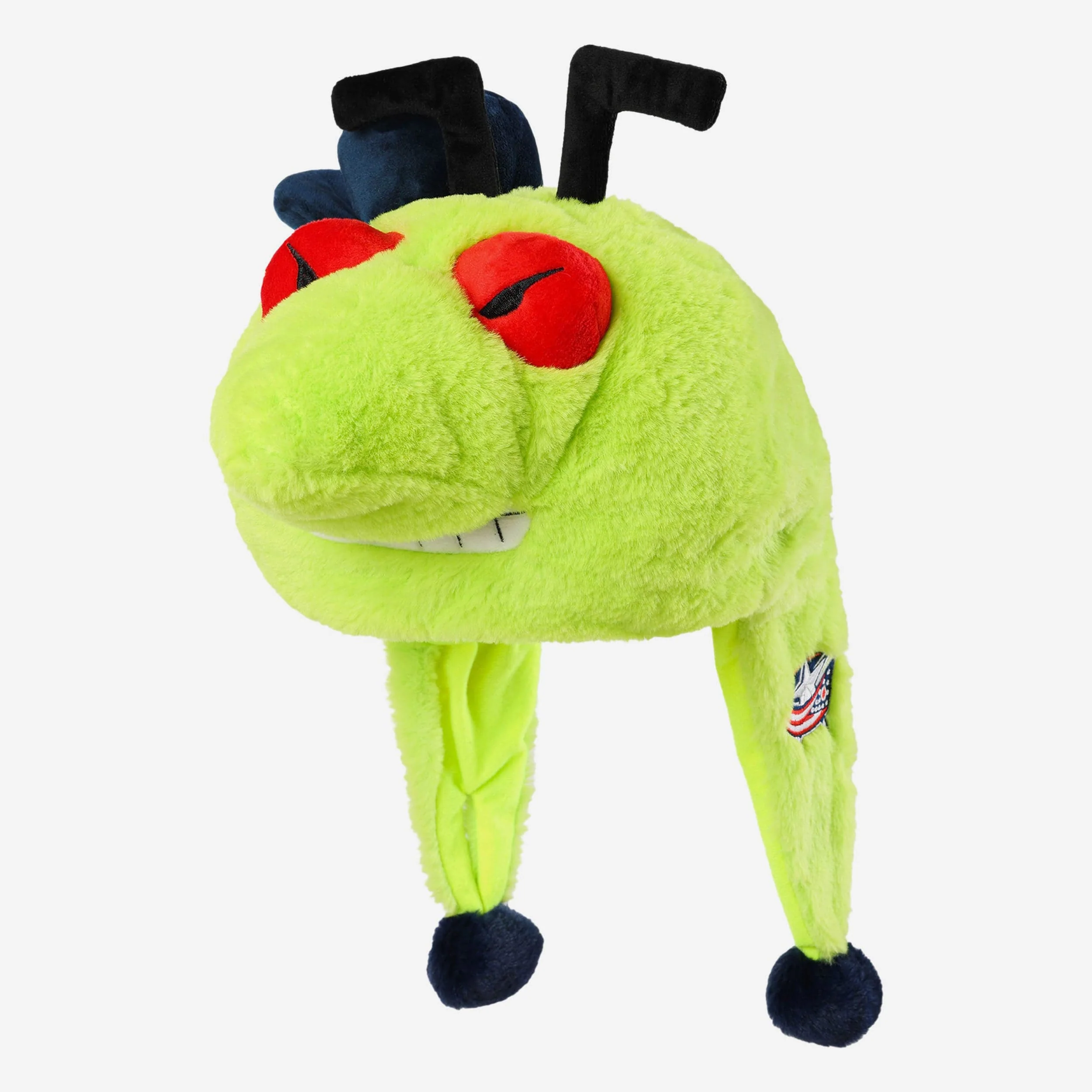 Stinger Columbus Blue Jackets Mascot Plush Hat