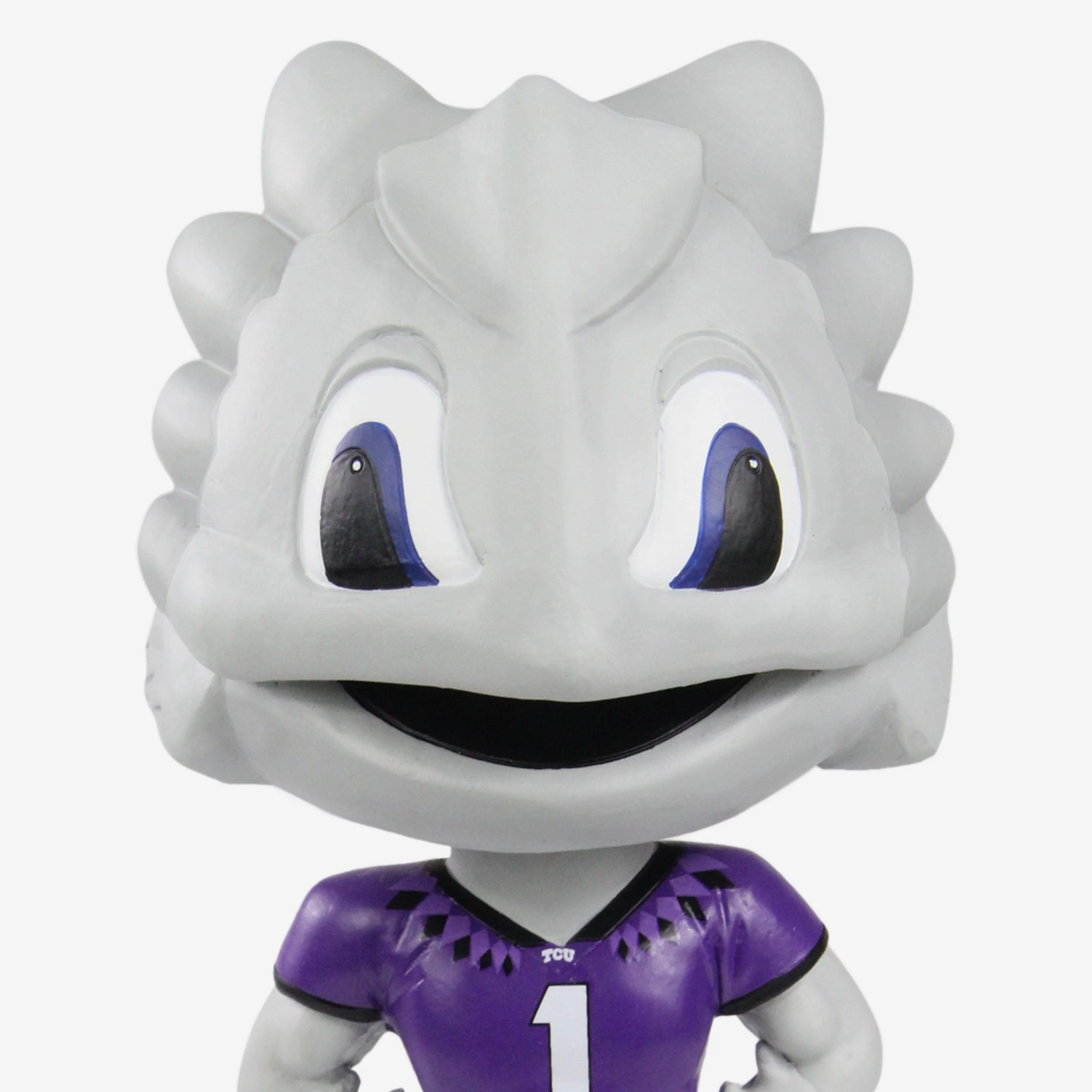 SuperFrog TCU Horned Frogs Mascot Gold Base Variant Bighead Bobblehead - Image 2