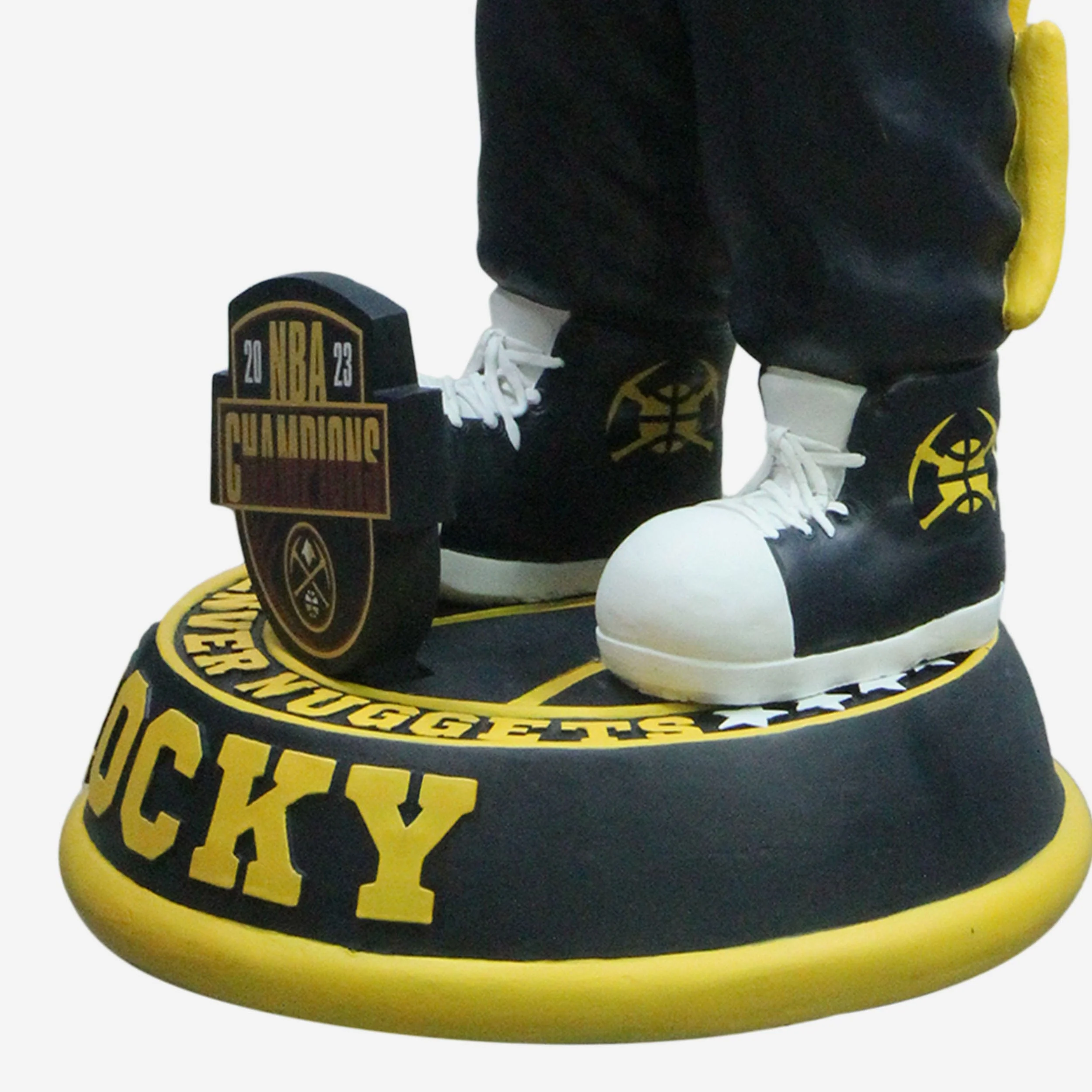 SuperMascot Rocky Denver Nuggets 2023 NBA Champions 3 Ft Mascot Bobblehead - Image 3