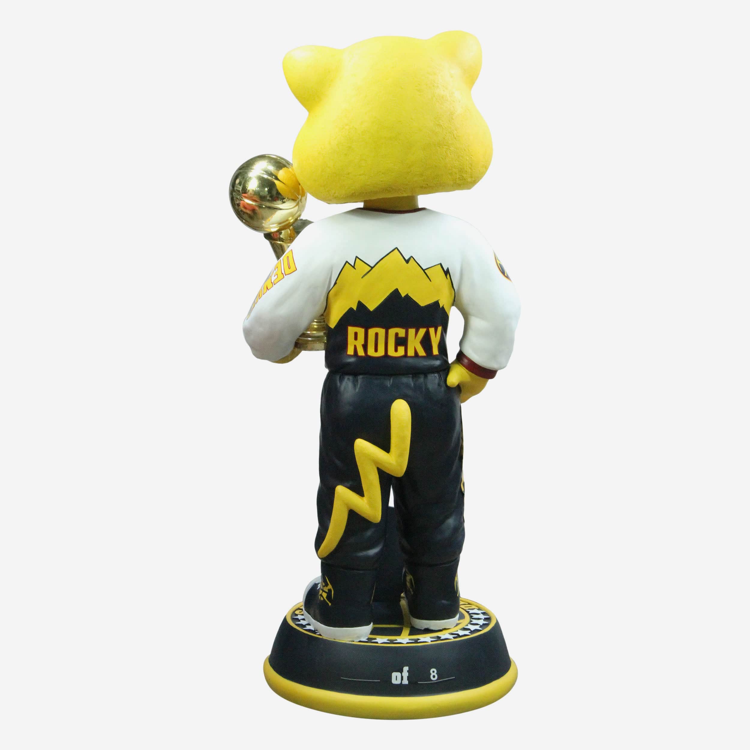 SuperMascot Rocky Denver Nuggets 2023 NBA Champions 3 Ft Mascot Bobblehead - Image 5