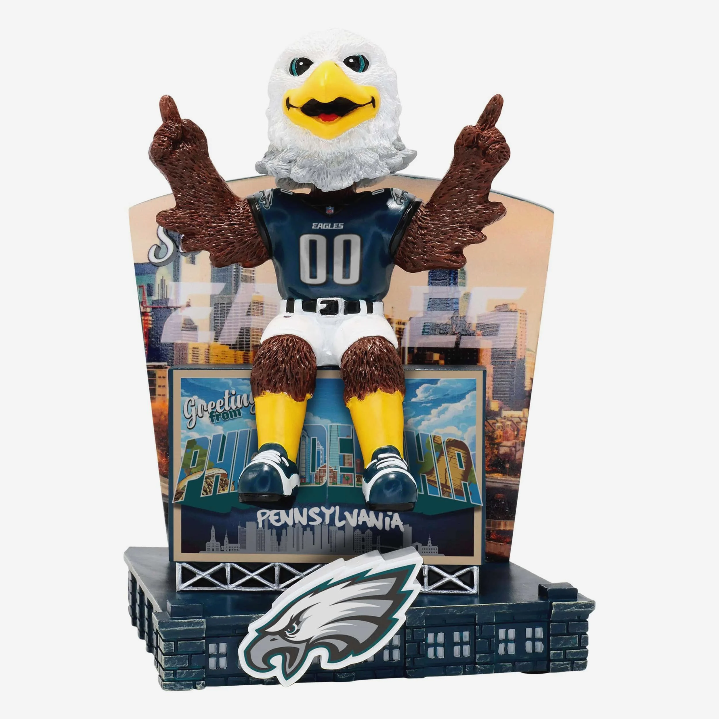Swoop Philadelphia Eagles Greetings From Mascot Bobblehead