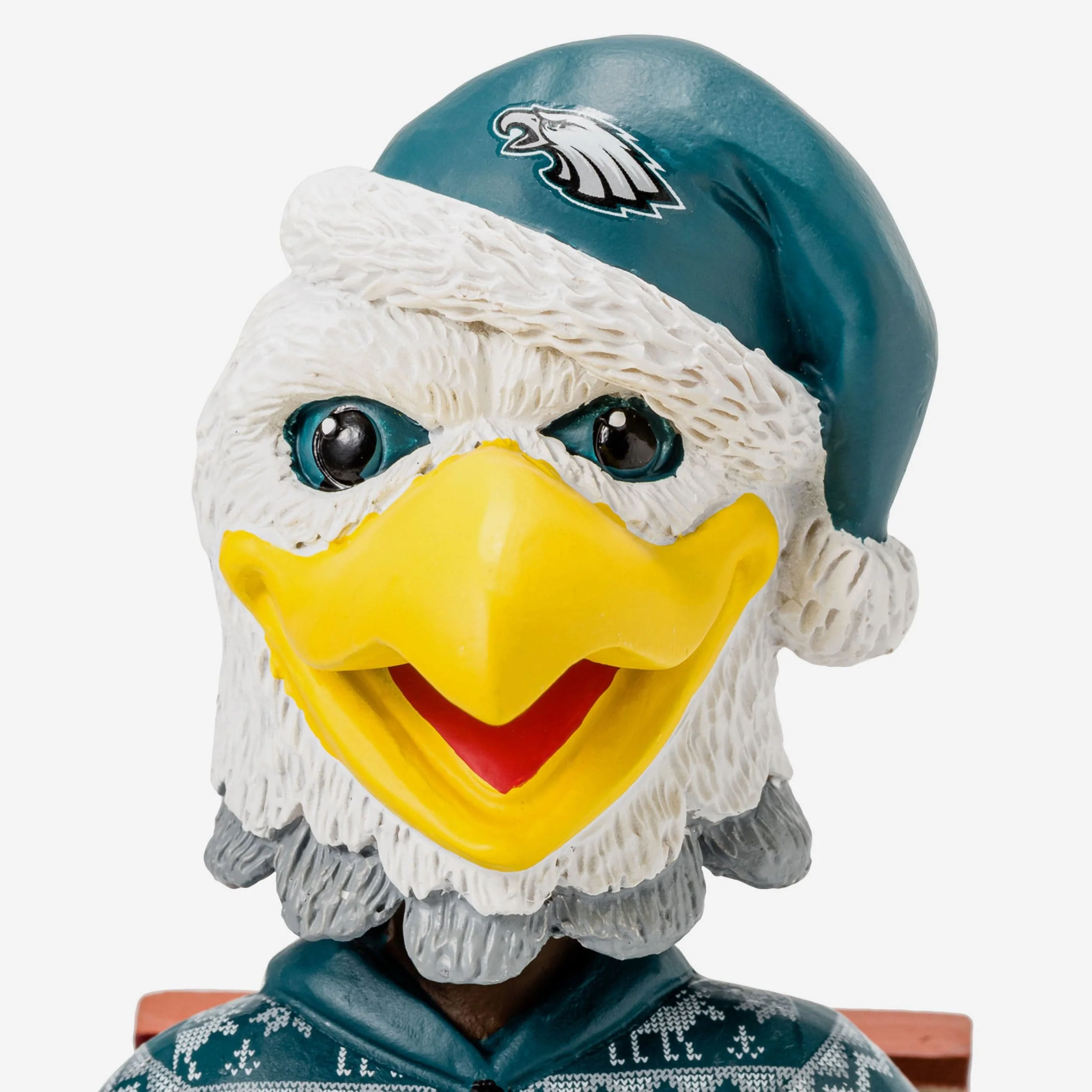 Swoop Philadelphia Eagles Holiday Mascot Bobblehead - Image 2