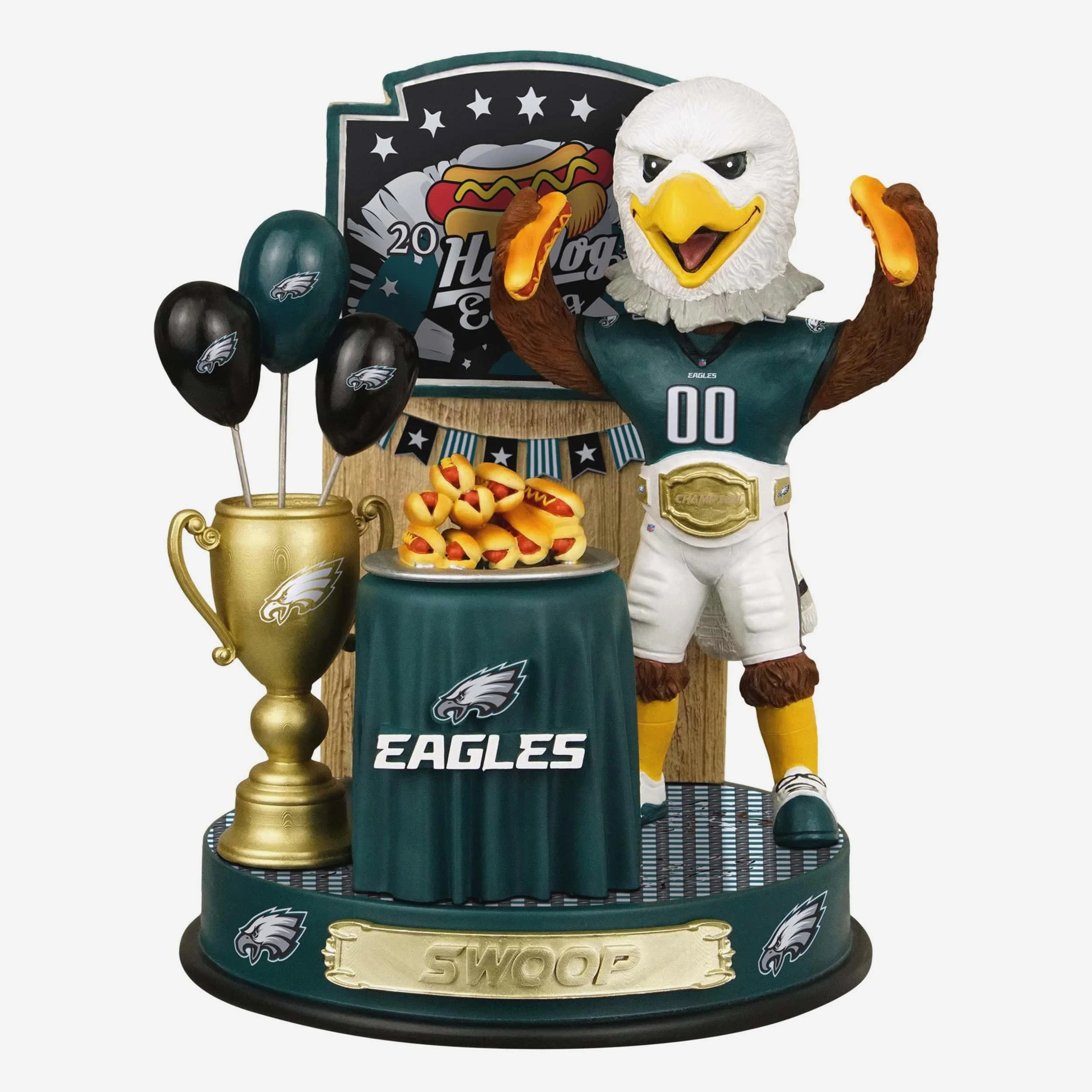 Swoop Philadelphia Eagles Hot Dog Eating Contest Bobblehead
