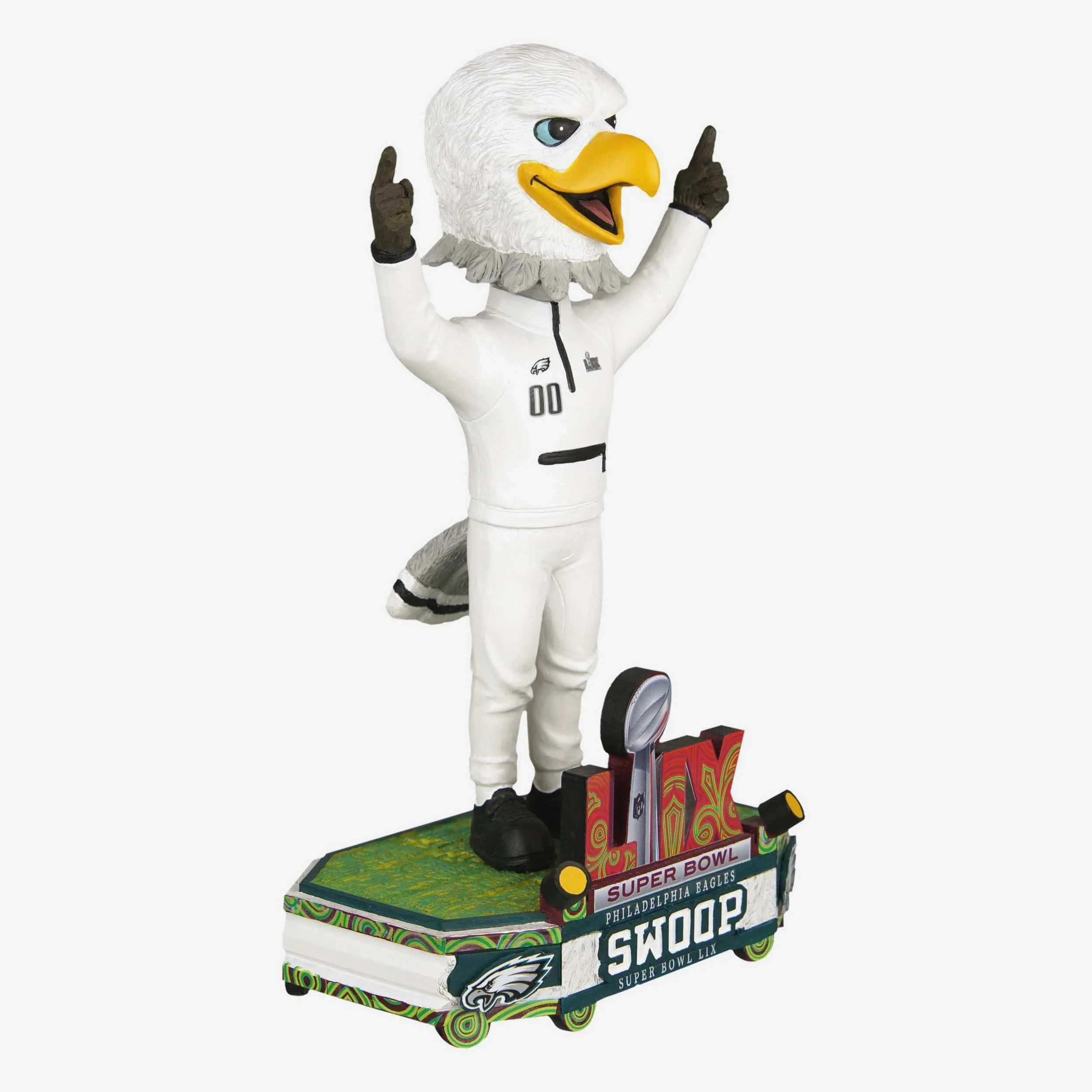 Swoop Philadelphia Eagles Super Bowl LIX Outfit Mascot Bobblehead - Image 4