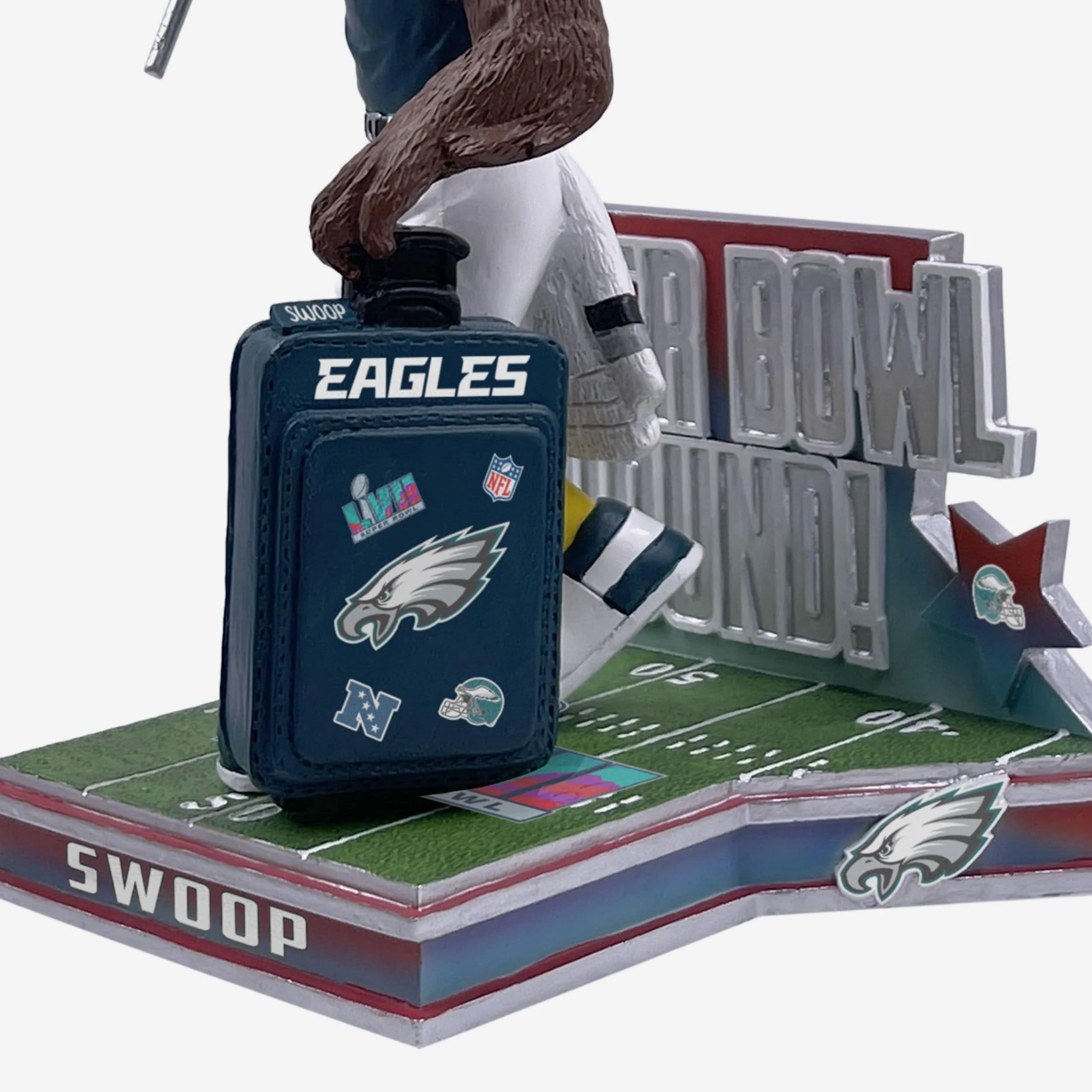 Swoop Philadelphia Eagles Super Bowl LVII Bound Mascot Bobblehead - Image 3