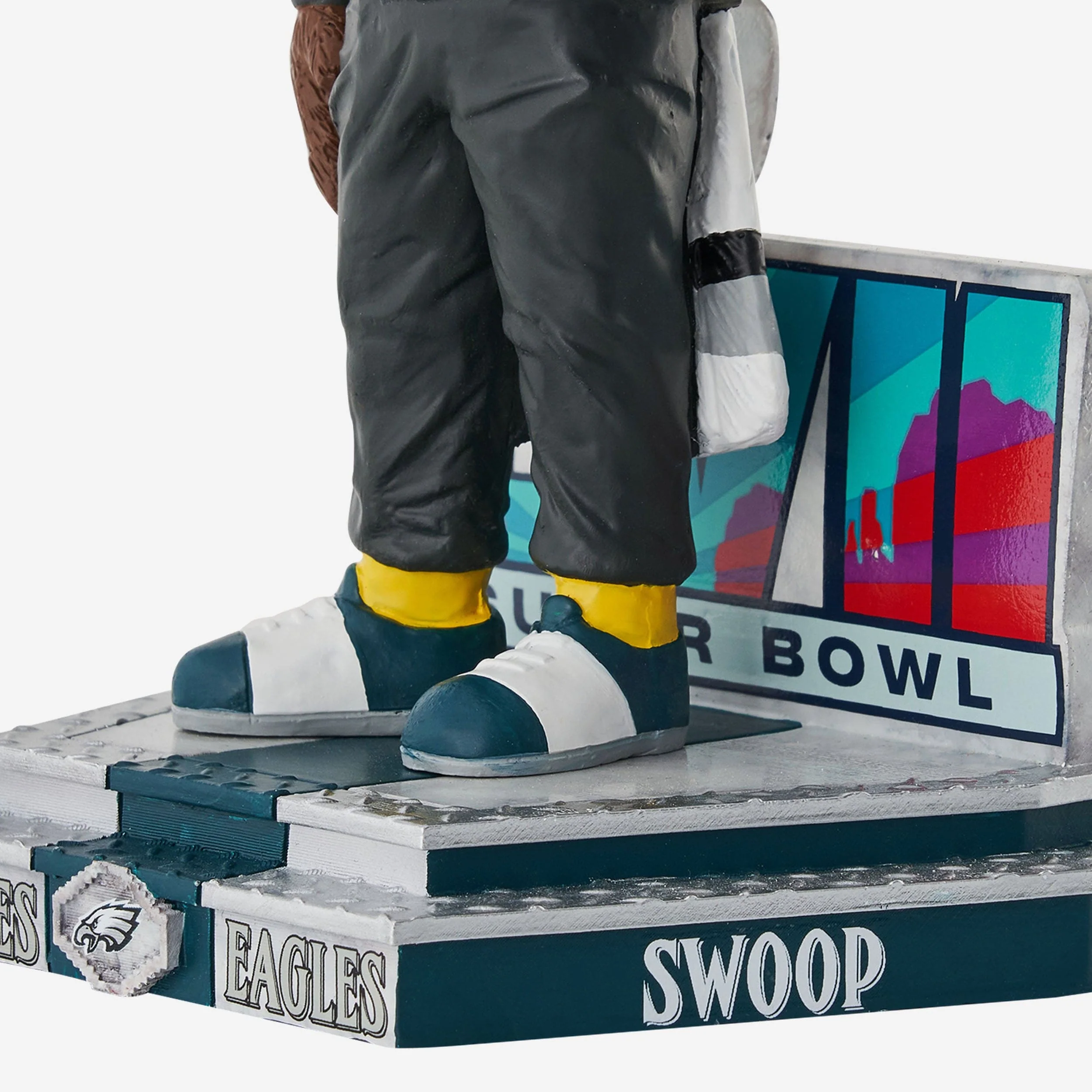 Swoop Philadelphia Eagles Super Bowl LVII Outfit Mascot Bobblehead - Image 3