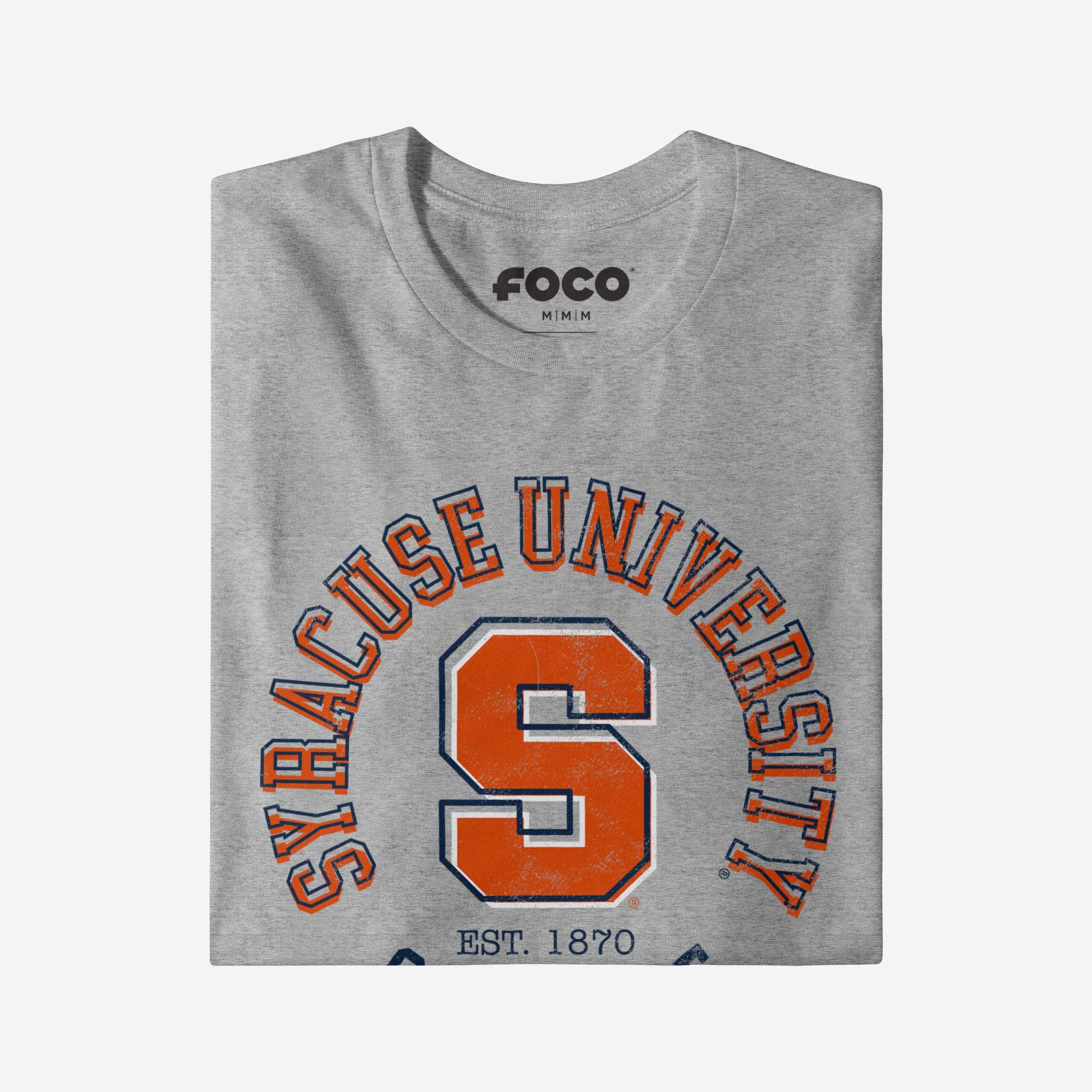 Syracuse Orange Circle Vintage T-Shirt - Image 4