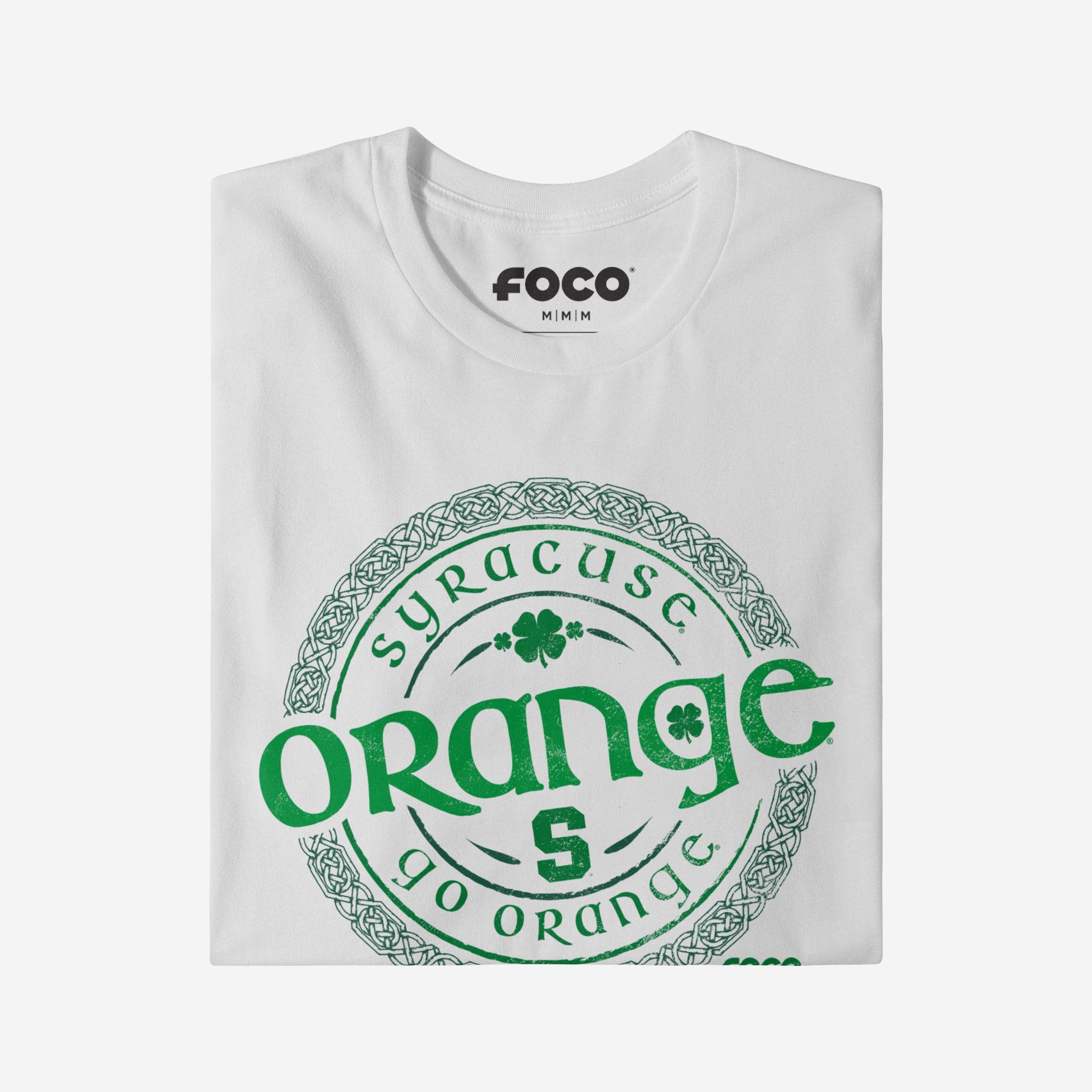 Syracuse Orange Clover Crest T-Shirt - Image 4
