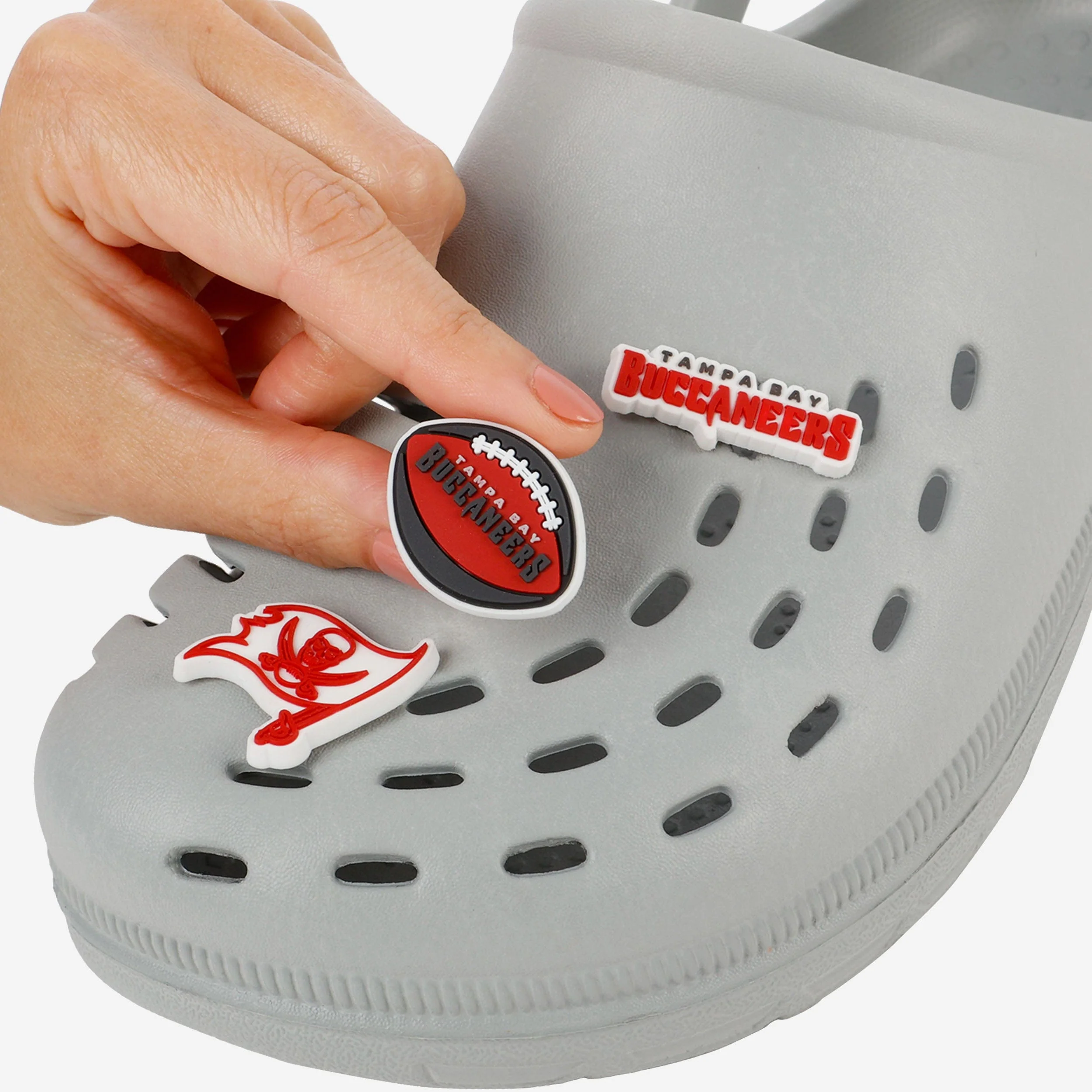Tampa Bay Buccaneers 10 Pack Team Clog Charms - Image 3