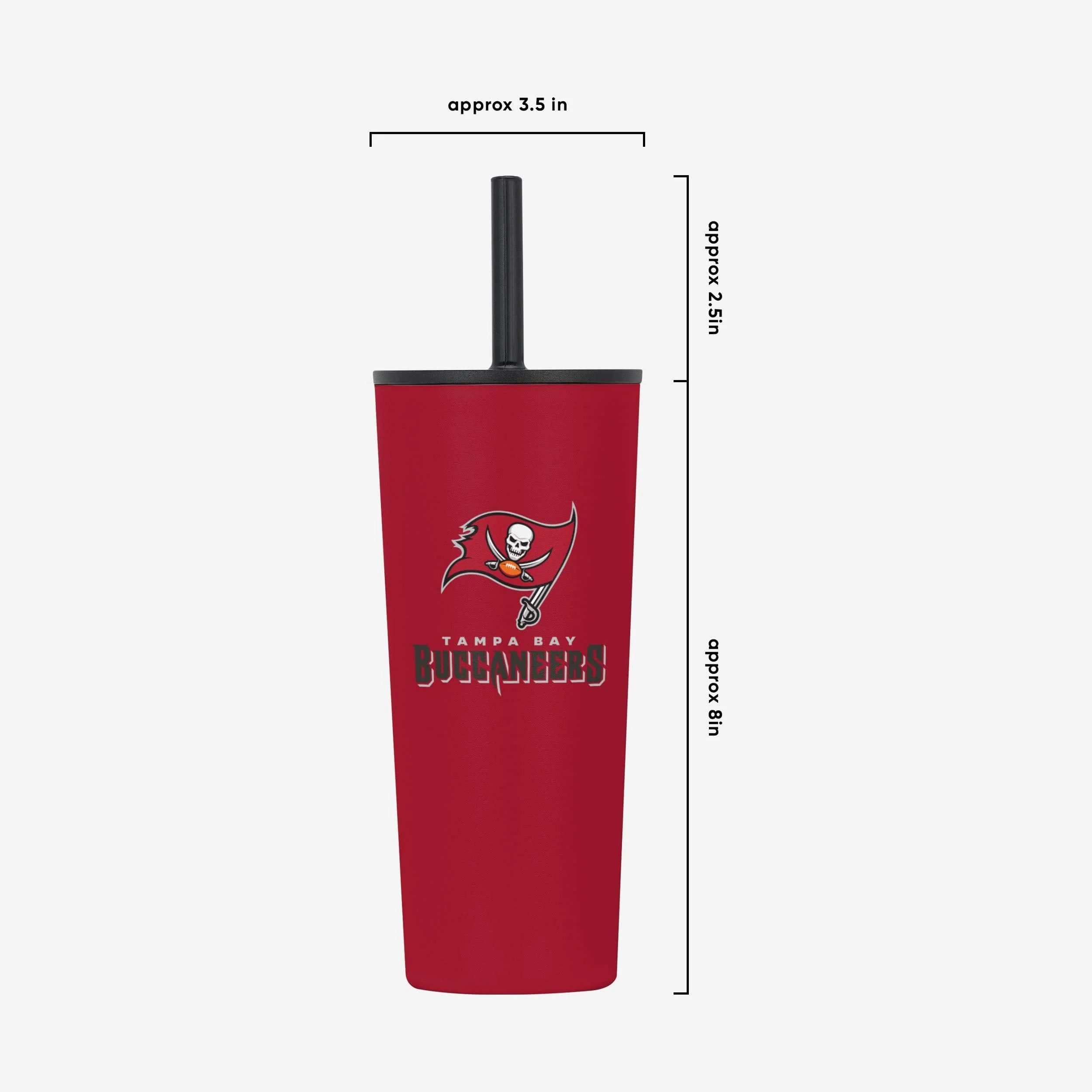 Tampa Bay Buccaneers 22 oz Travel Tumbler - Image 5