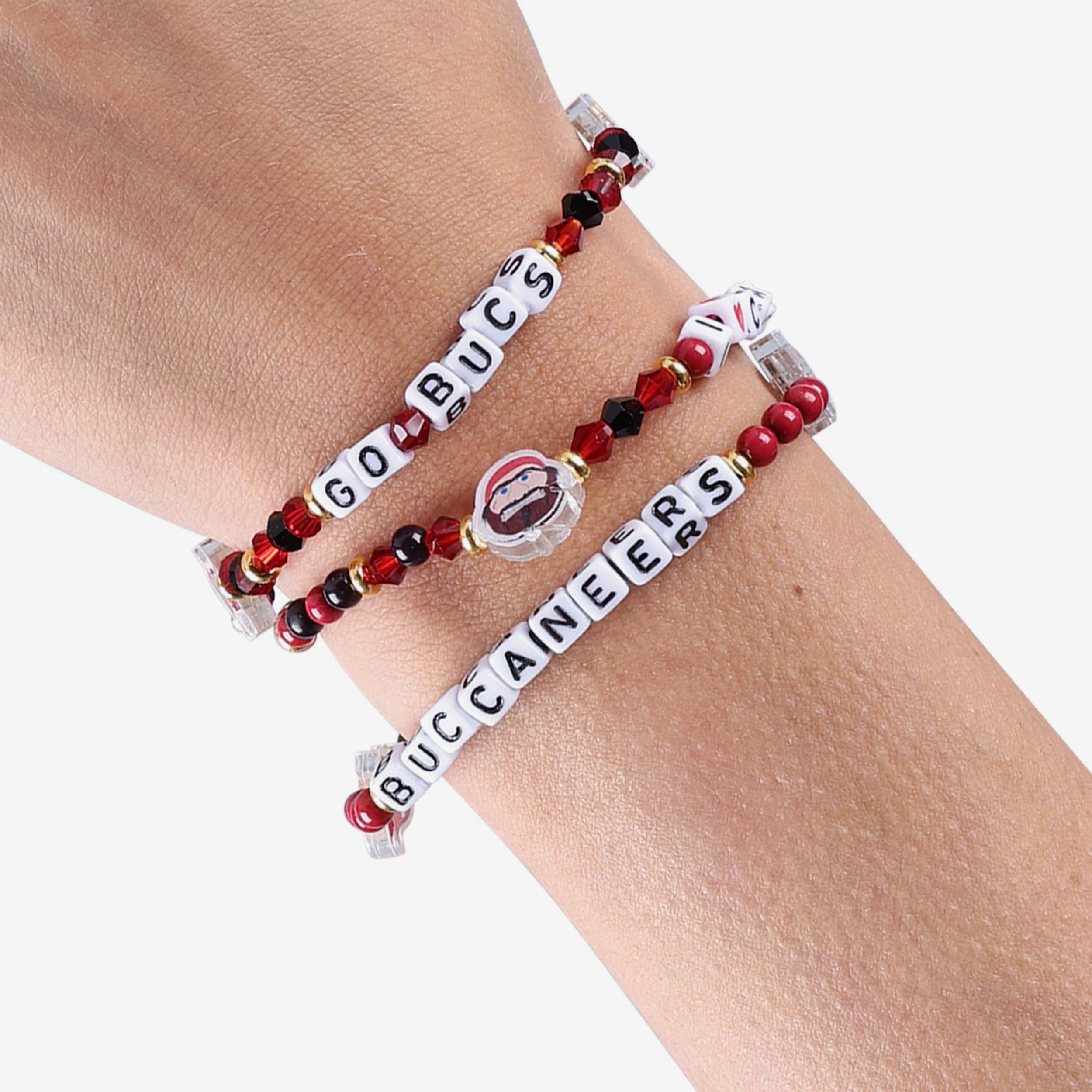 Tampa Bay Buccaneers 3 Pack Friendship Bracelet - Image 4