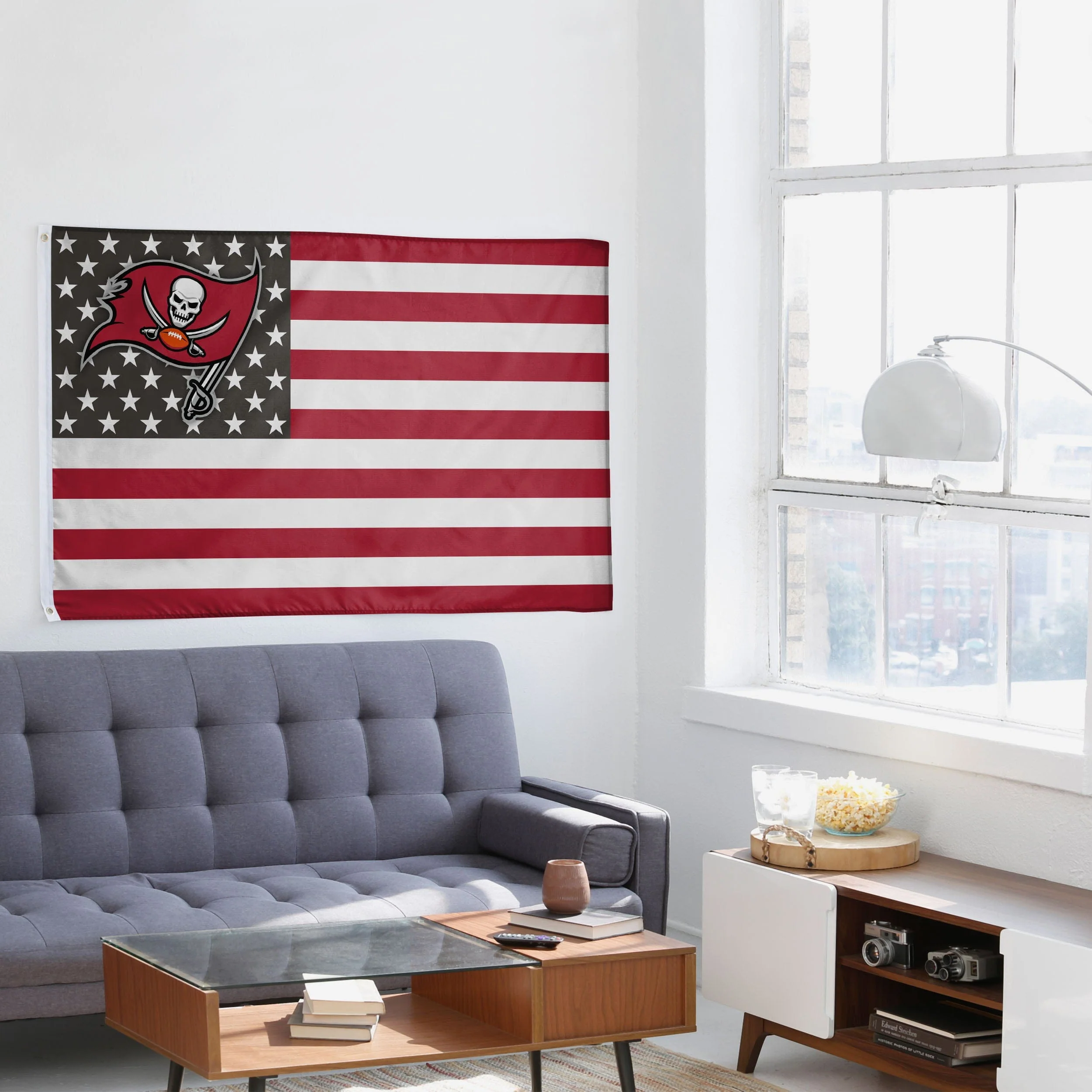 Tampa Bay Buccaneers American Stars Horizontal Flag - Image 4