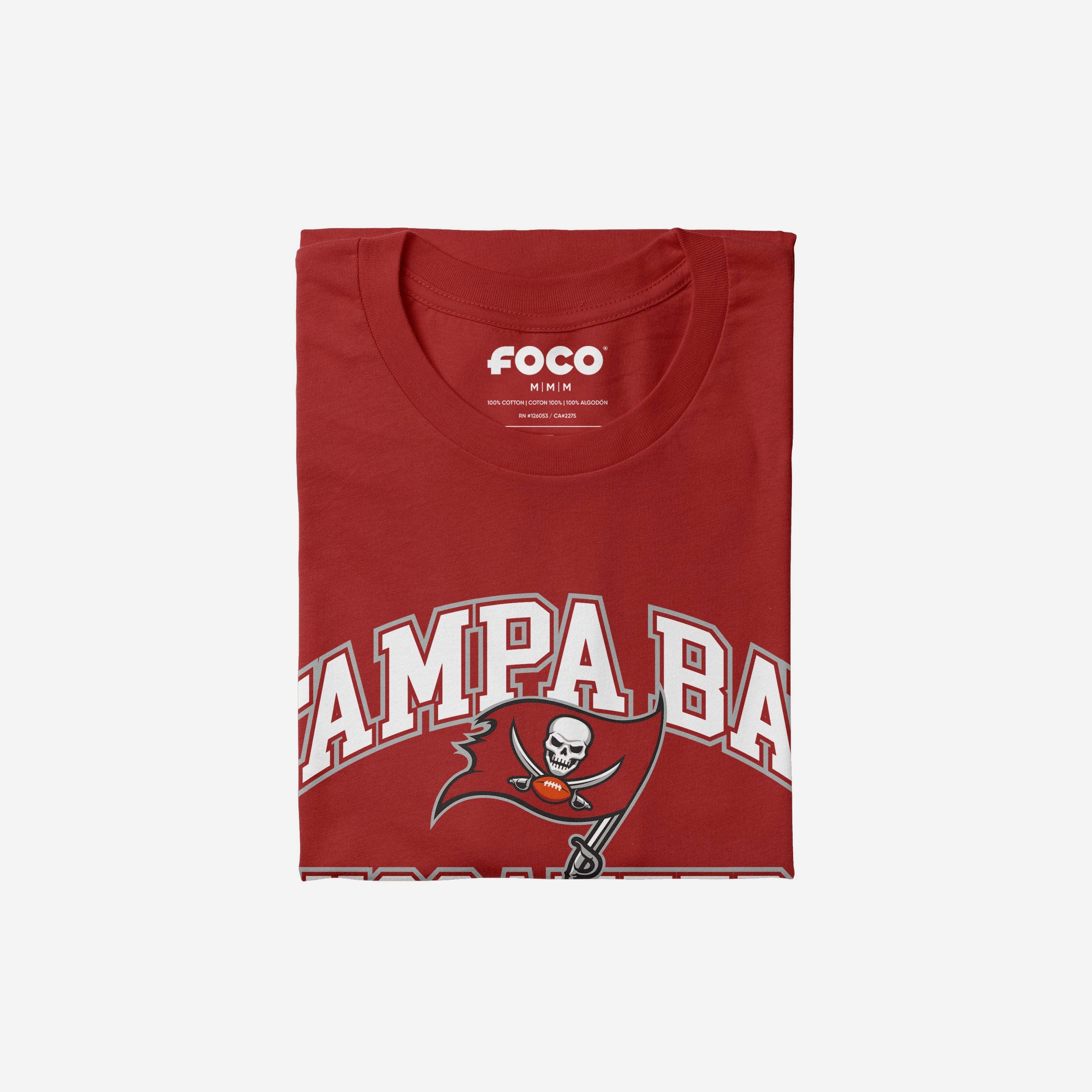 Tampa Bay Buccaneers Arched Wordmark T-Shirt - Image 4