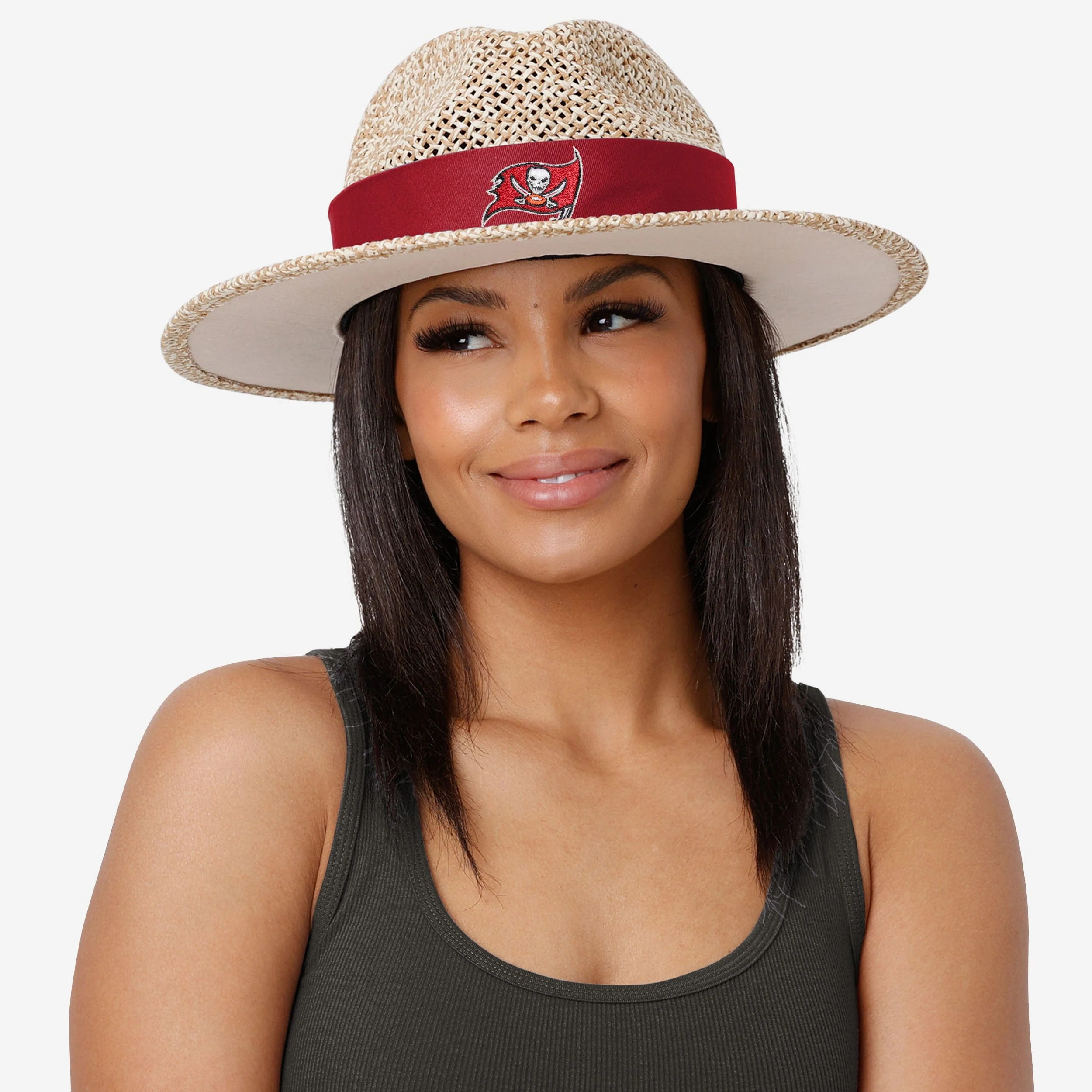 Tampa Bay Buccaneers Band Straw Hat - Image 5