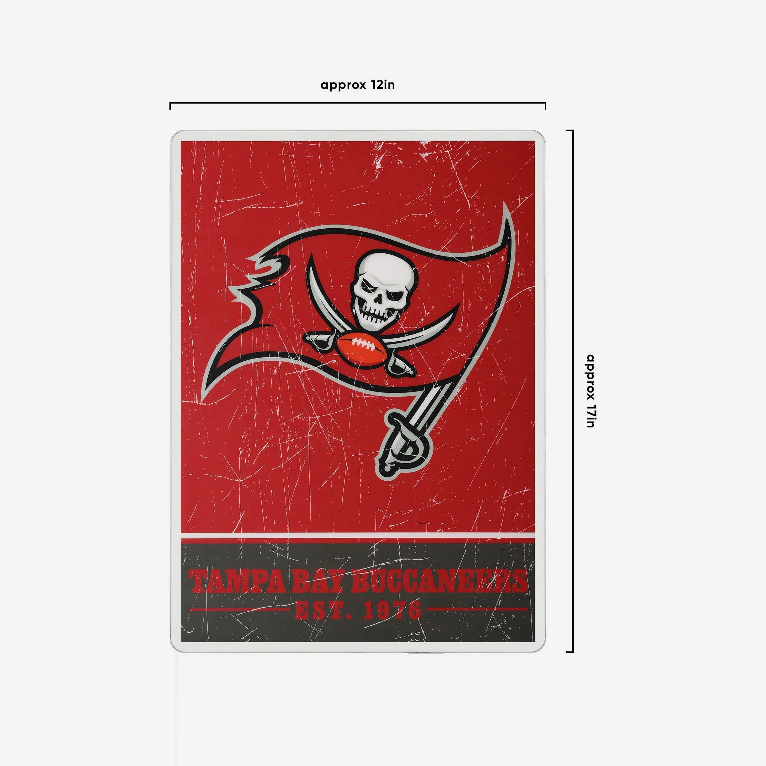Tampa Bay Buccaneers Big Logo Backlit Sign - Image 4