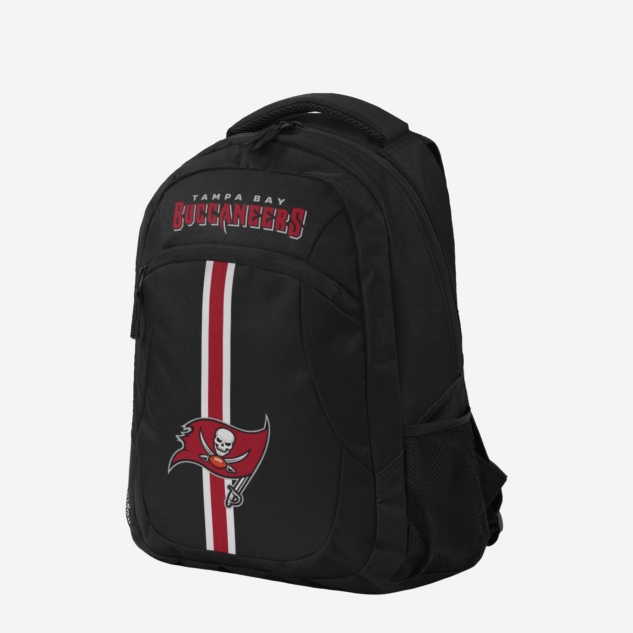 Tampa Bay Buccaneers Black Alternate Color Action Backpack - Image 2