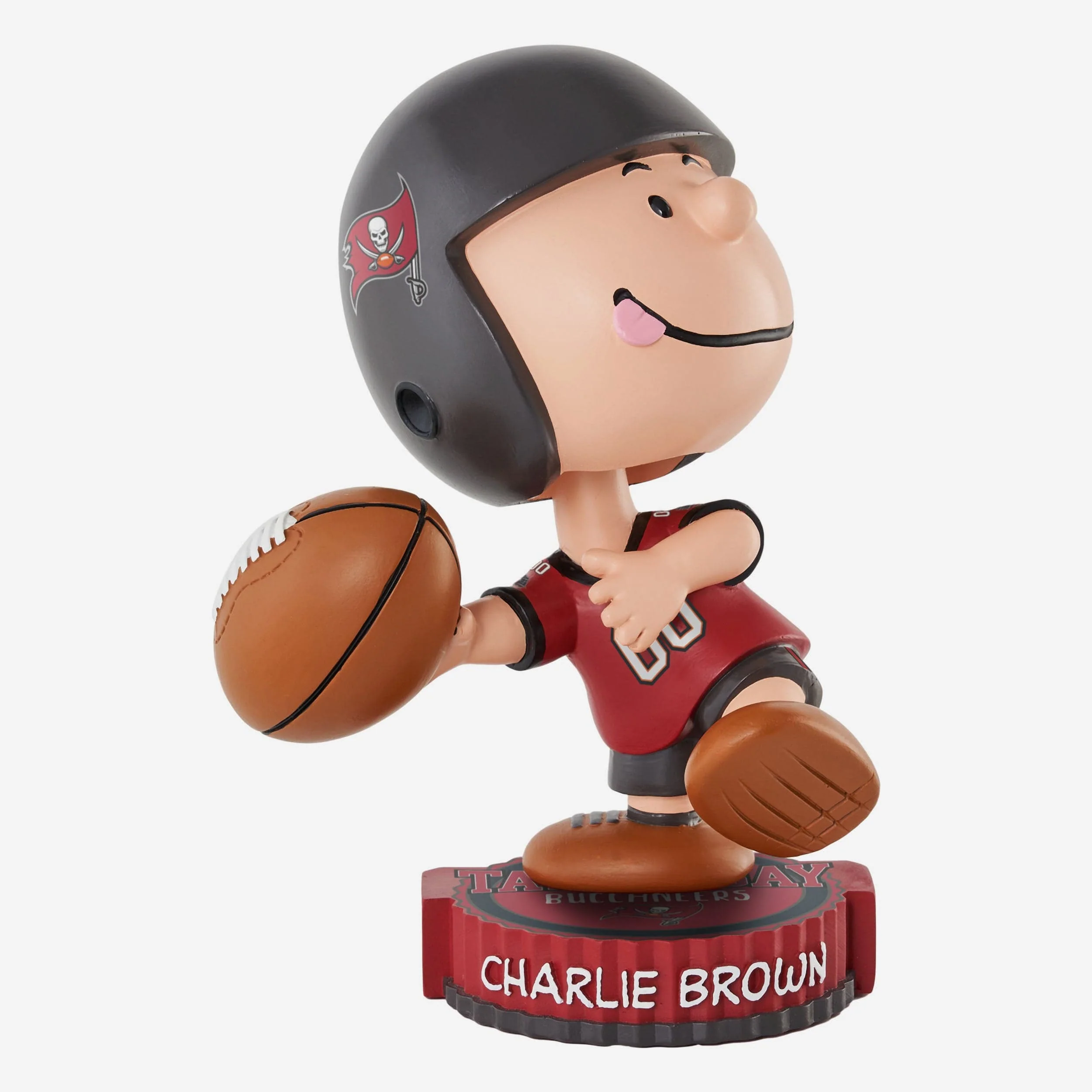 Tampa Bay Buccaneers Charlie Brown Peanuts Bighead Bobblehead