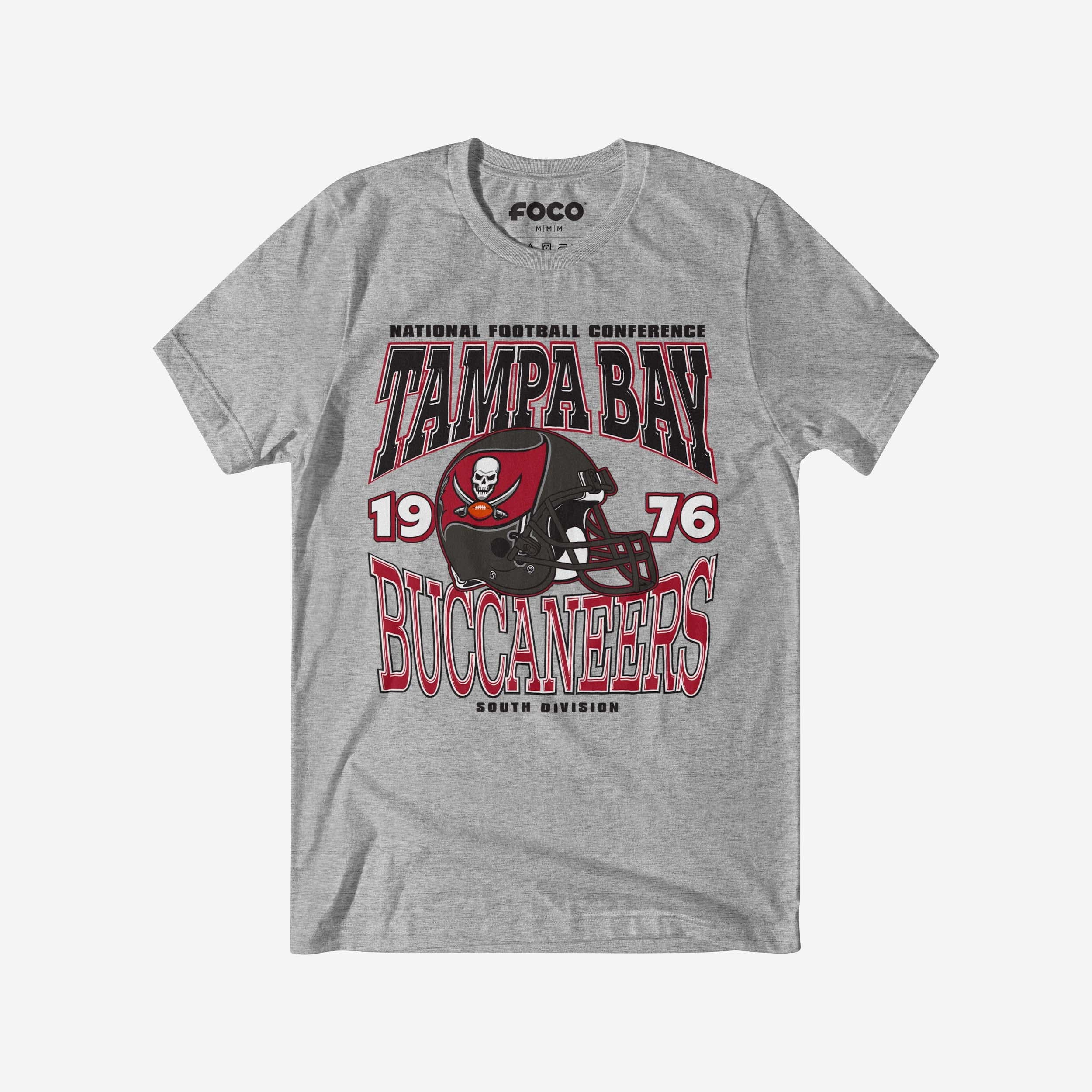Tampa Bay Buccaneers Classic Team Helmet T-Shirt