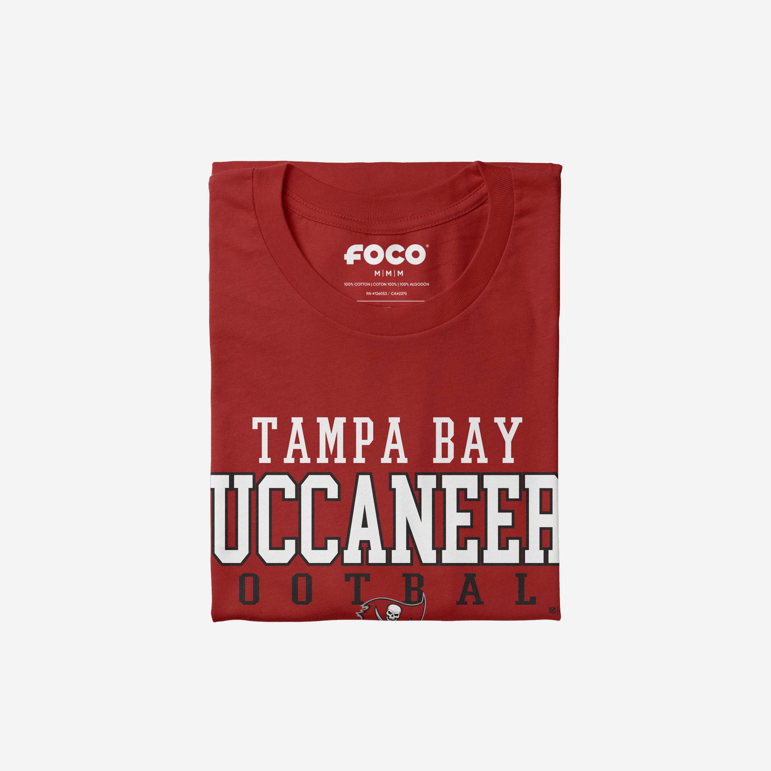 Tampa Bay Buccaneers Football Wordmark T-Shirt - Image 4