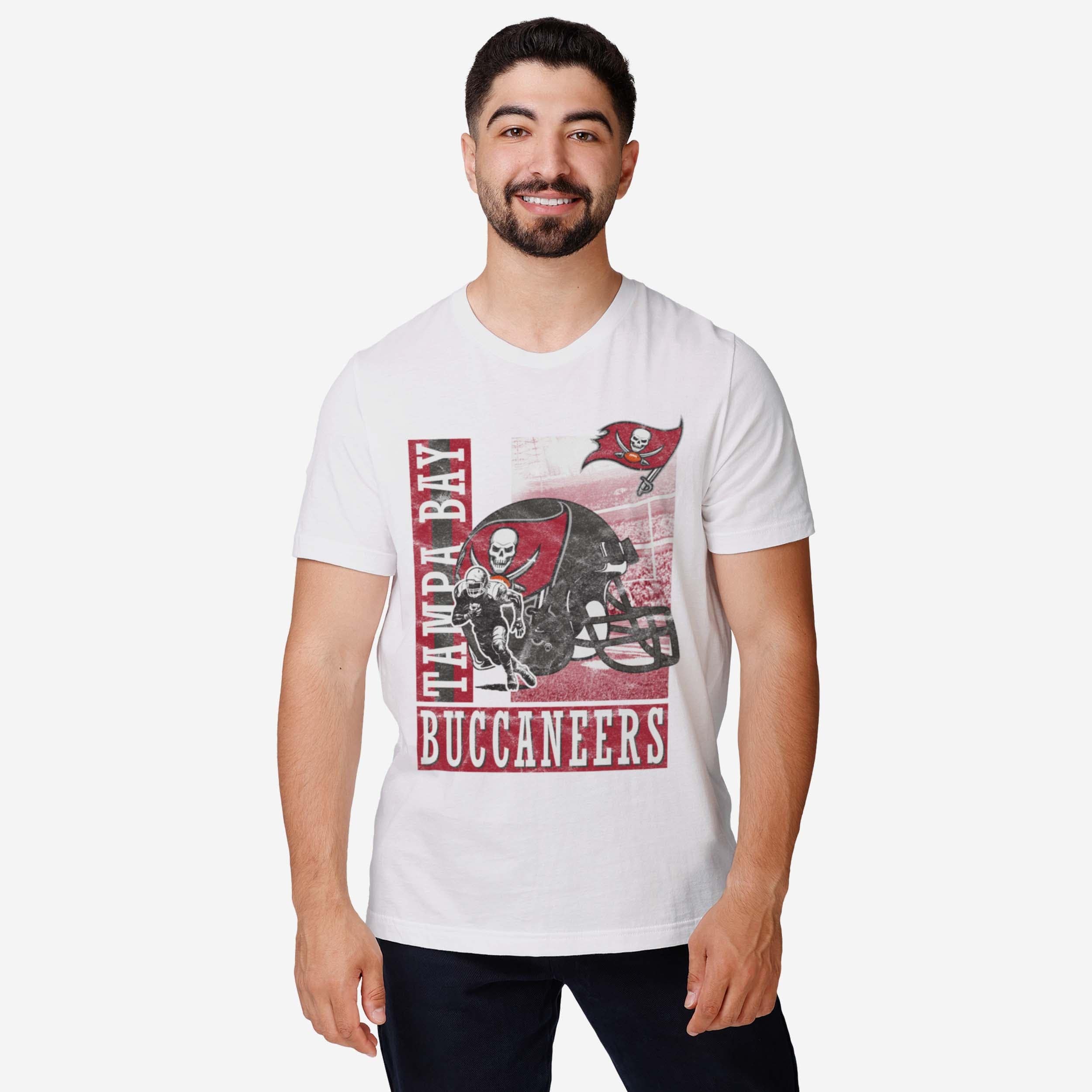 Tampa Bay Buccaneers Helmet Dash T-Shirt - Image 2