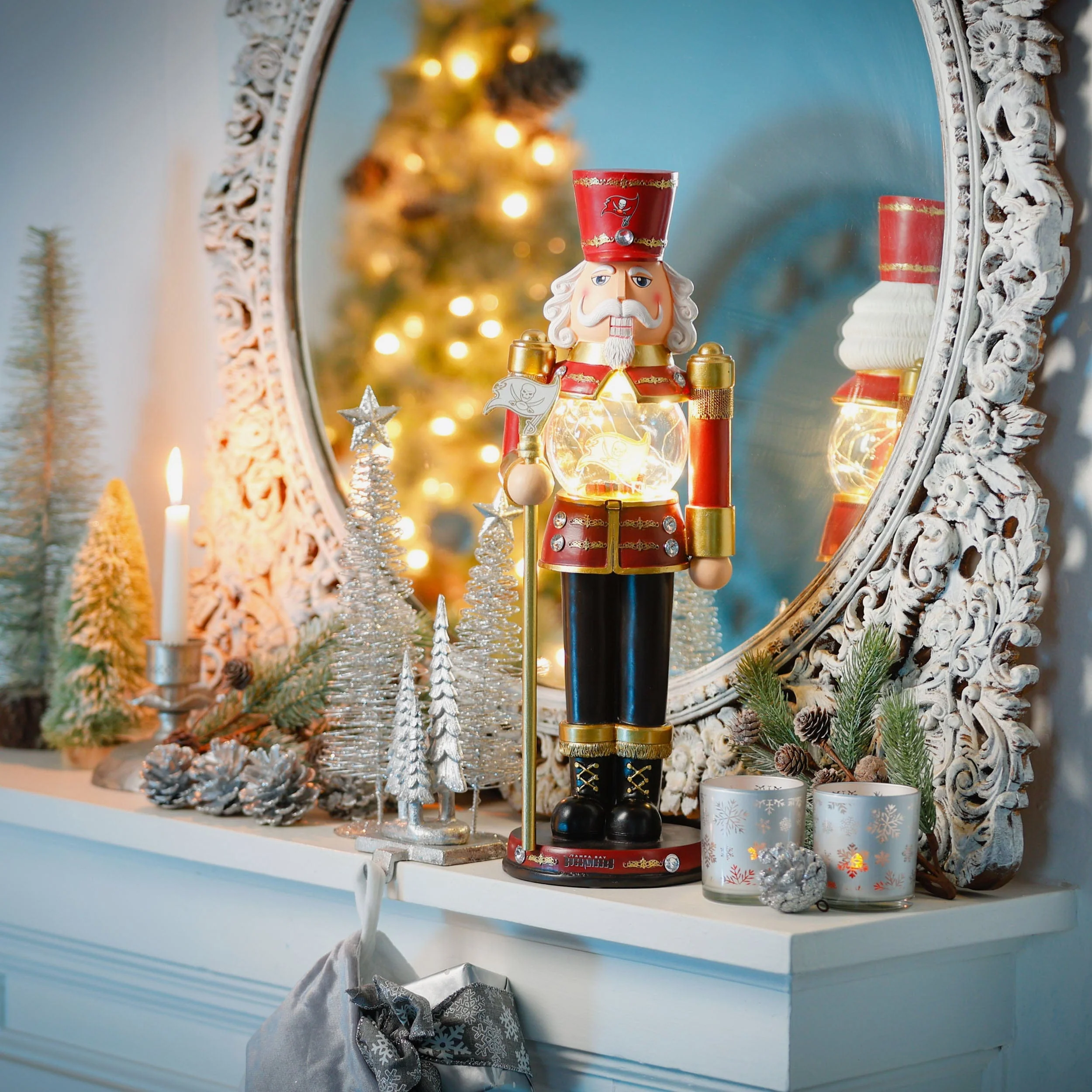 Tampa Bay Buccaneers Light Up Nutcracker - Image 2