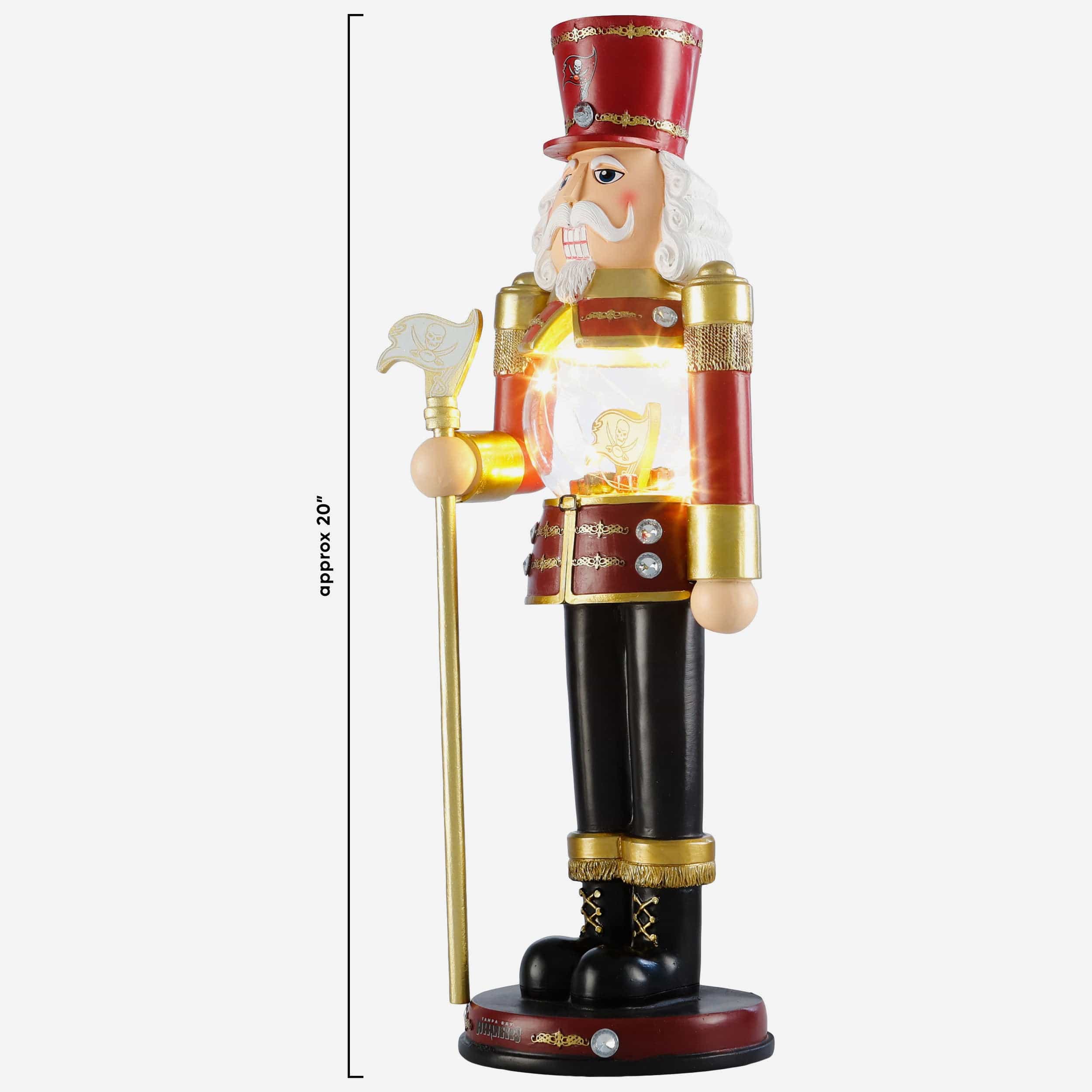 Tampa Bay Buccaneers Light Up Nutcracker - Image 3