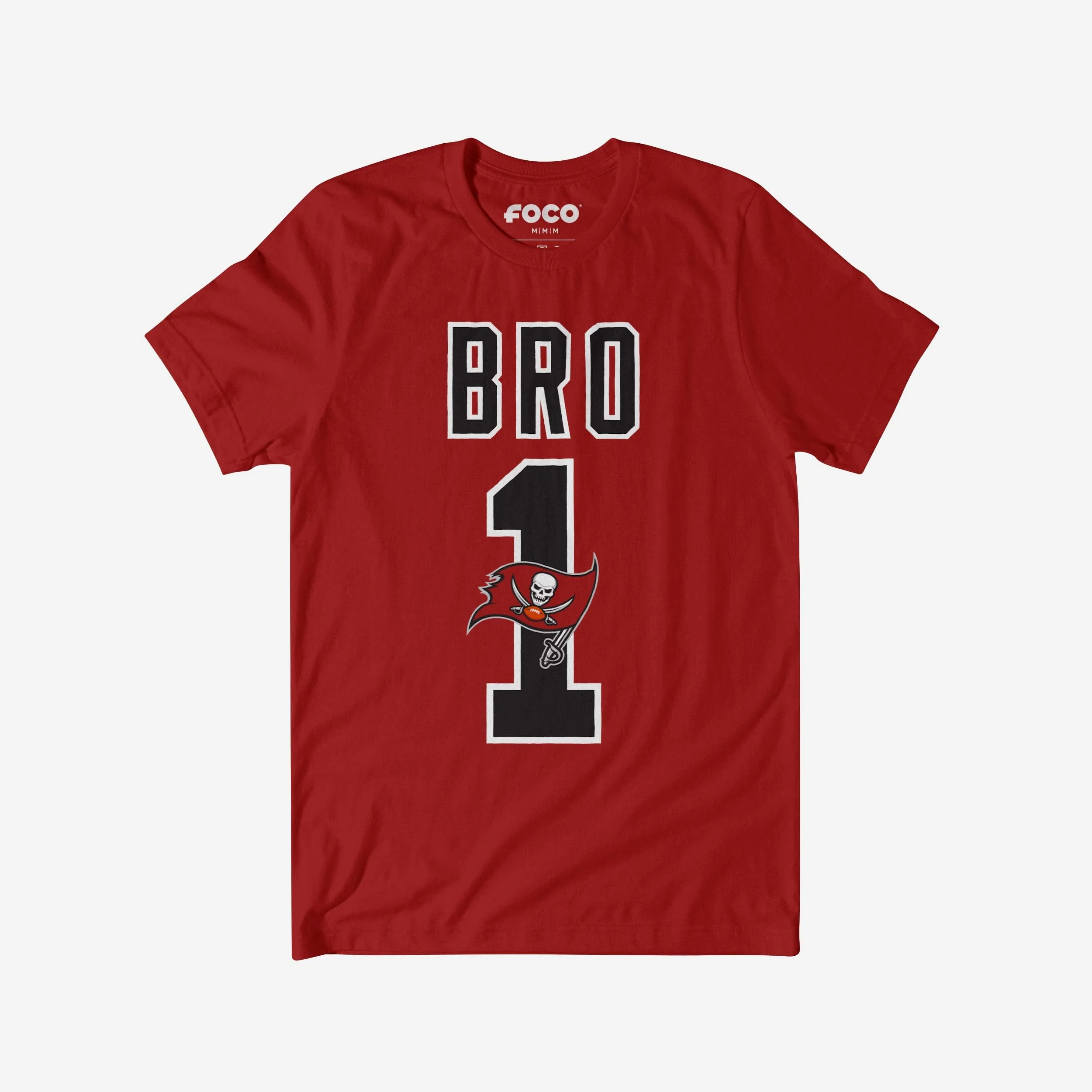 Tampa Bay Buccaneers Number 1 Bro T-Shirt