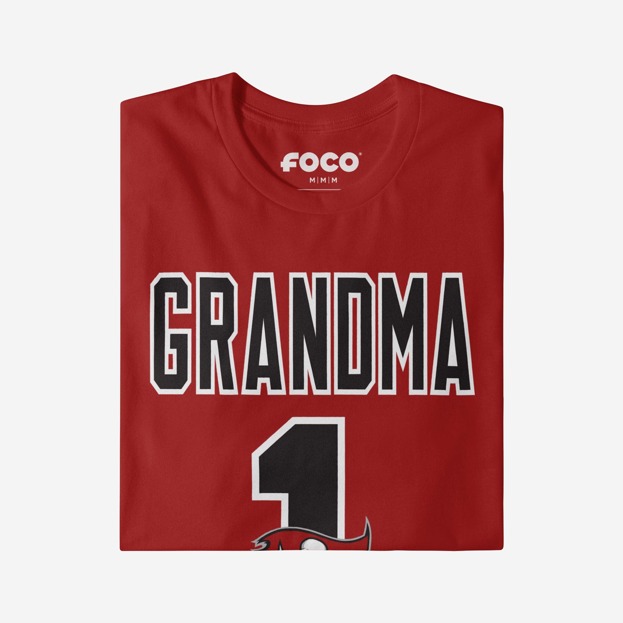 Tampa Bay Buccaneers Number 1 Grandma T-Shirt - Image 3
