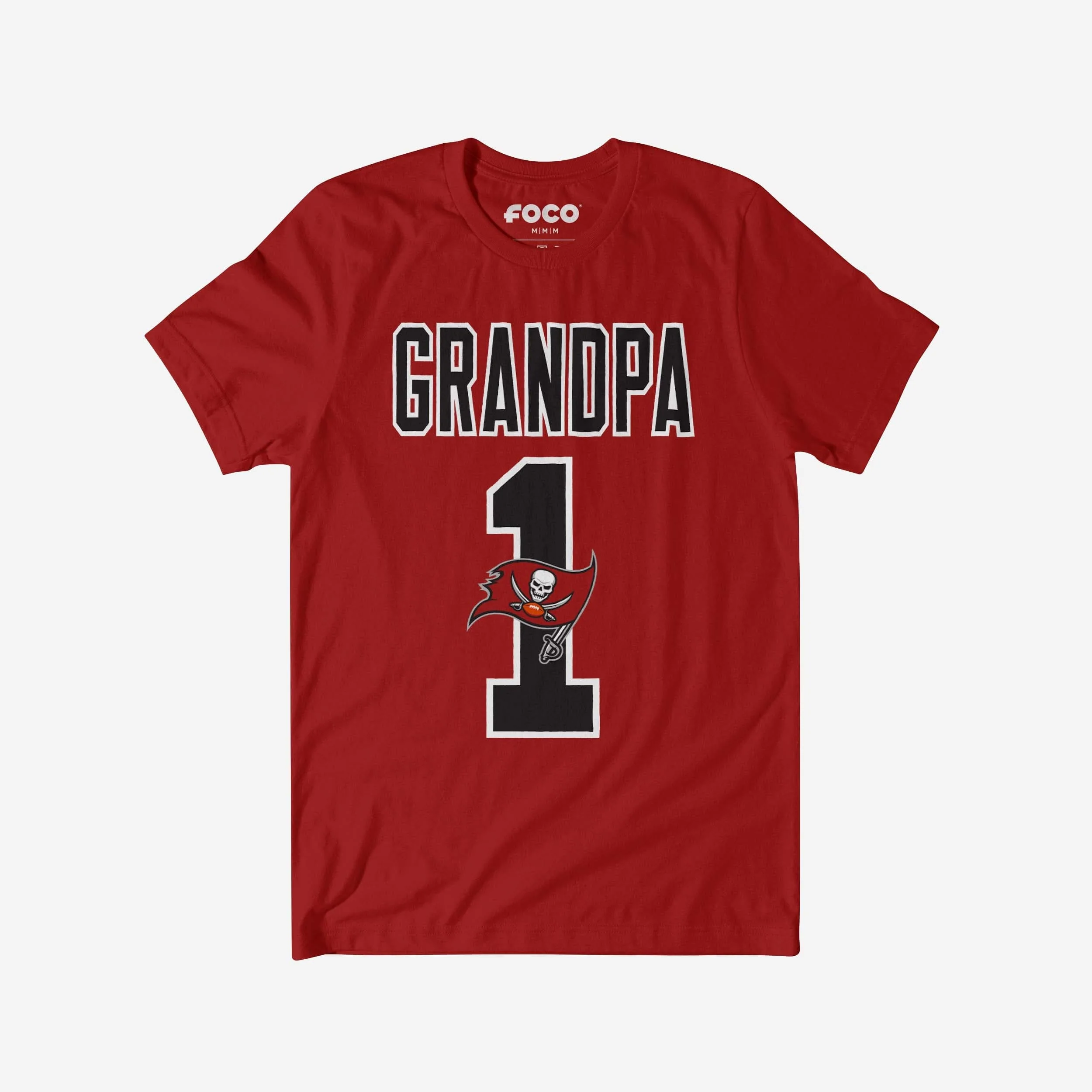Tampa Bay Buccaneers Number 1 Grandpa T-Shirt