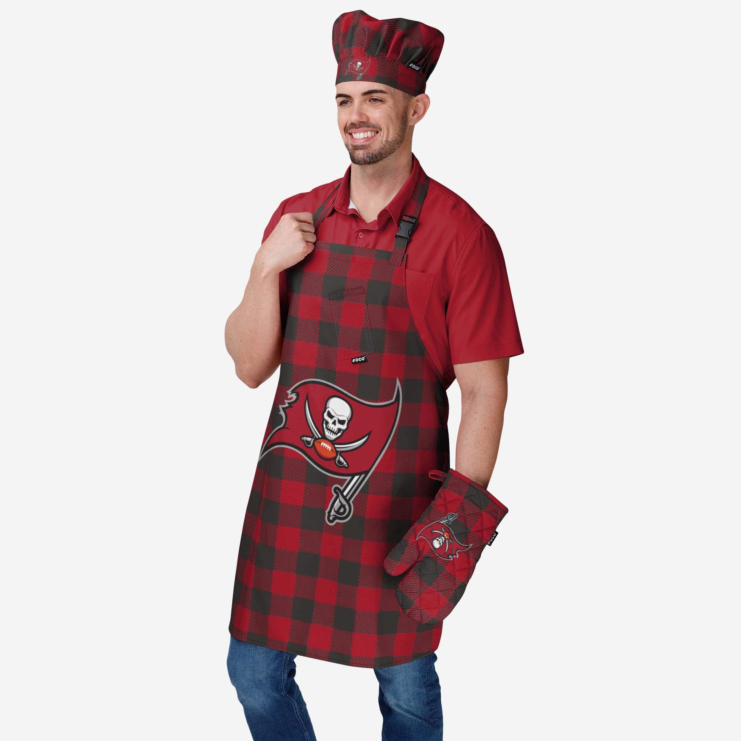Tampa Bay Buccaneers Plaid Chef Set - Image 2