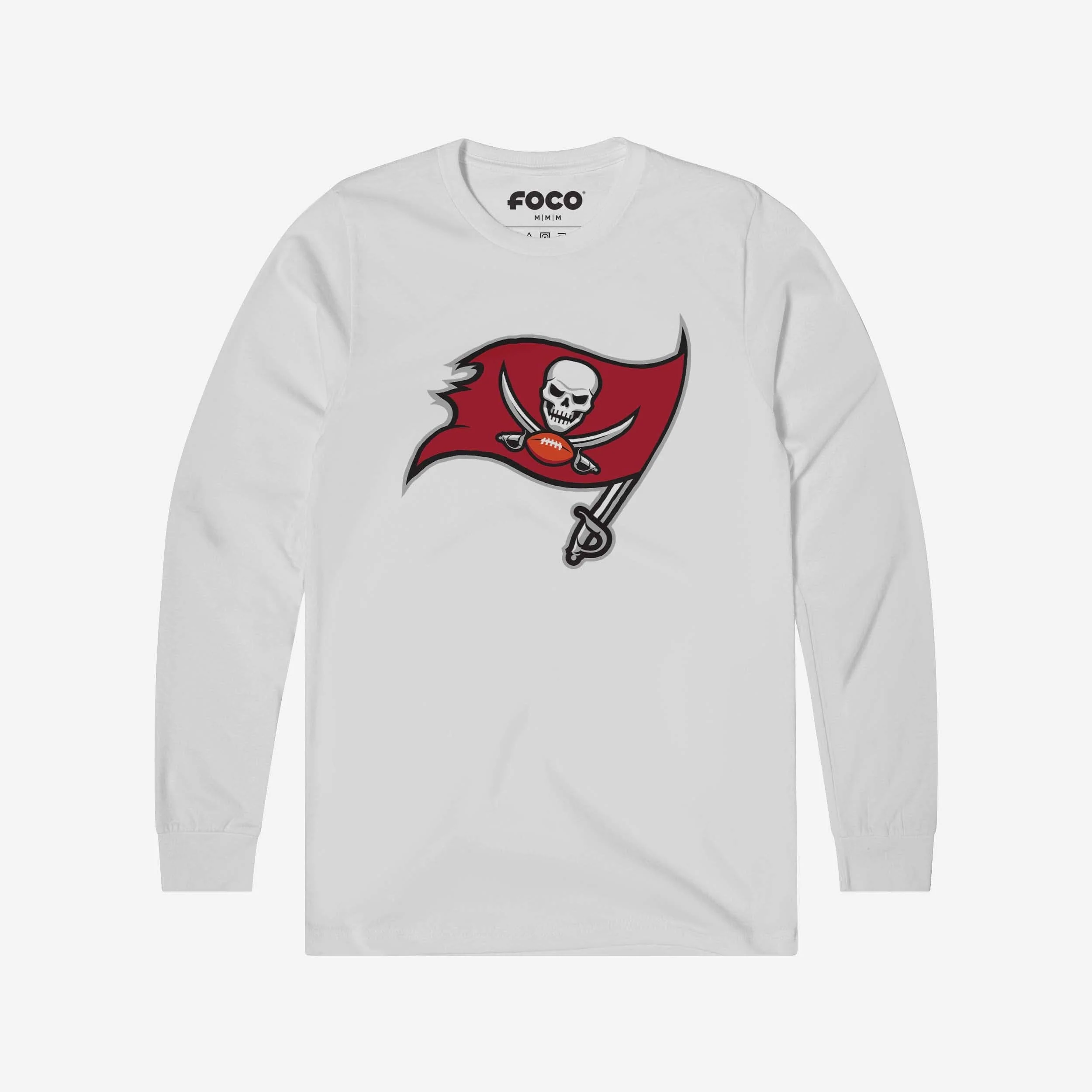 Tampa Bay Buccaneers Primary Logo Long Sleeve T-Shirt - Image 13