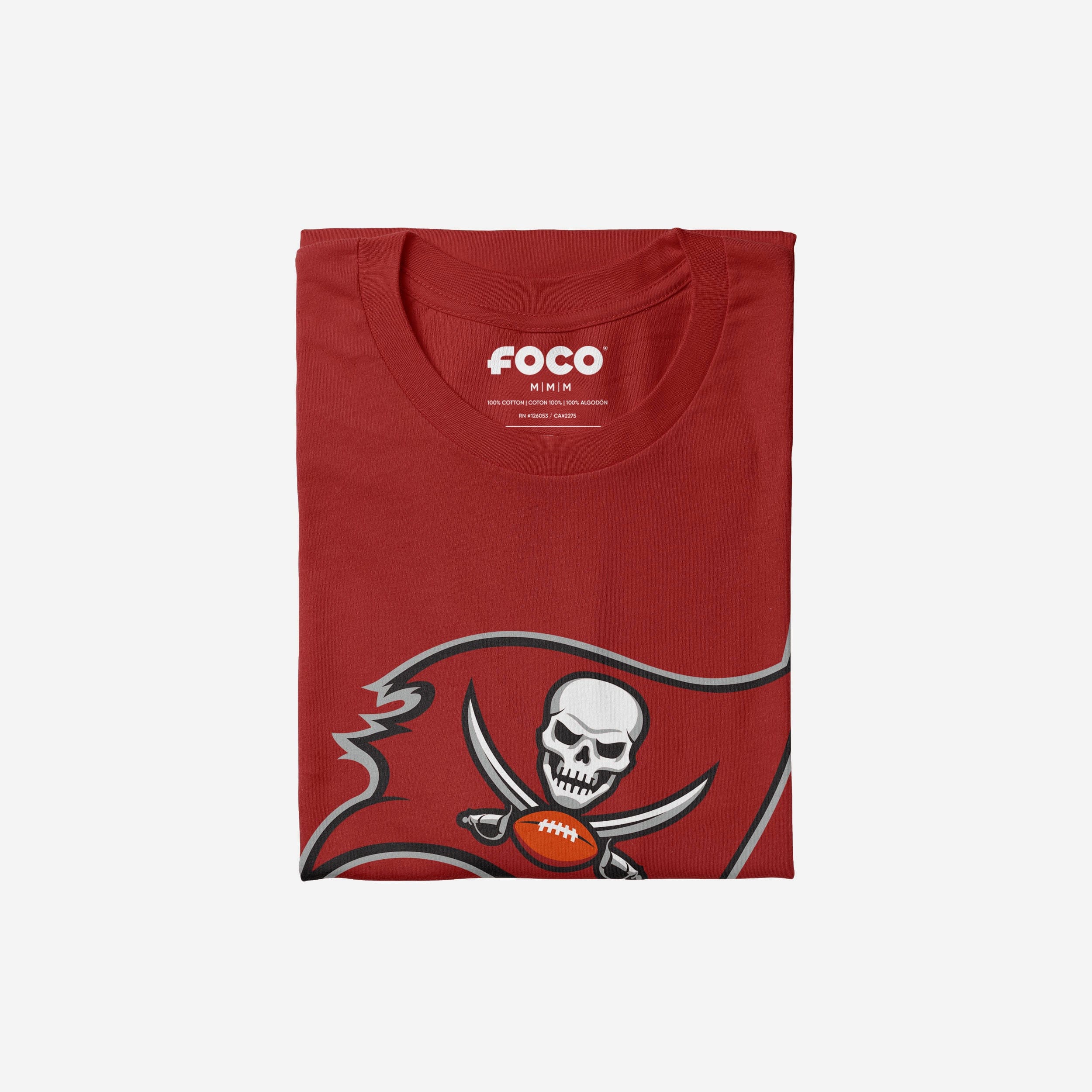 Tampa Bay Buccaneers Primary Logo T-Shirt - Image 4